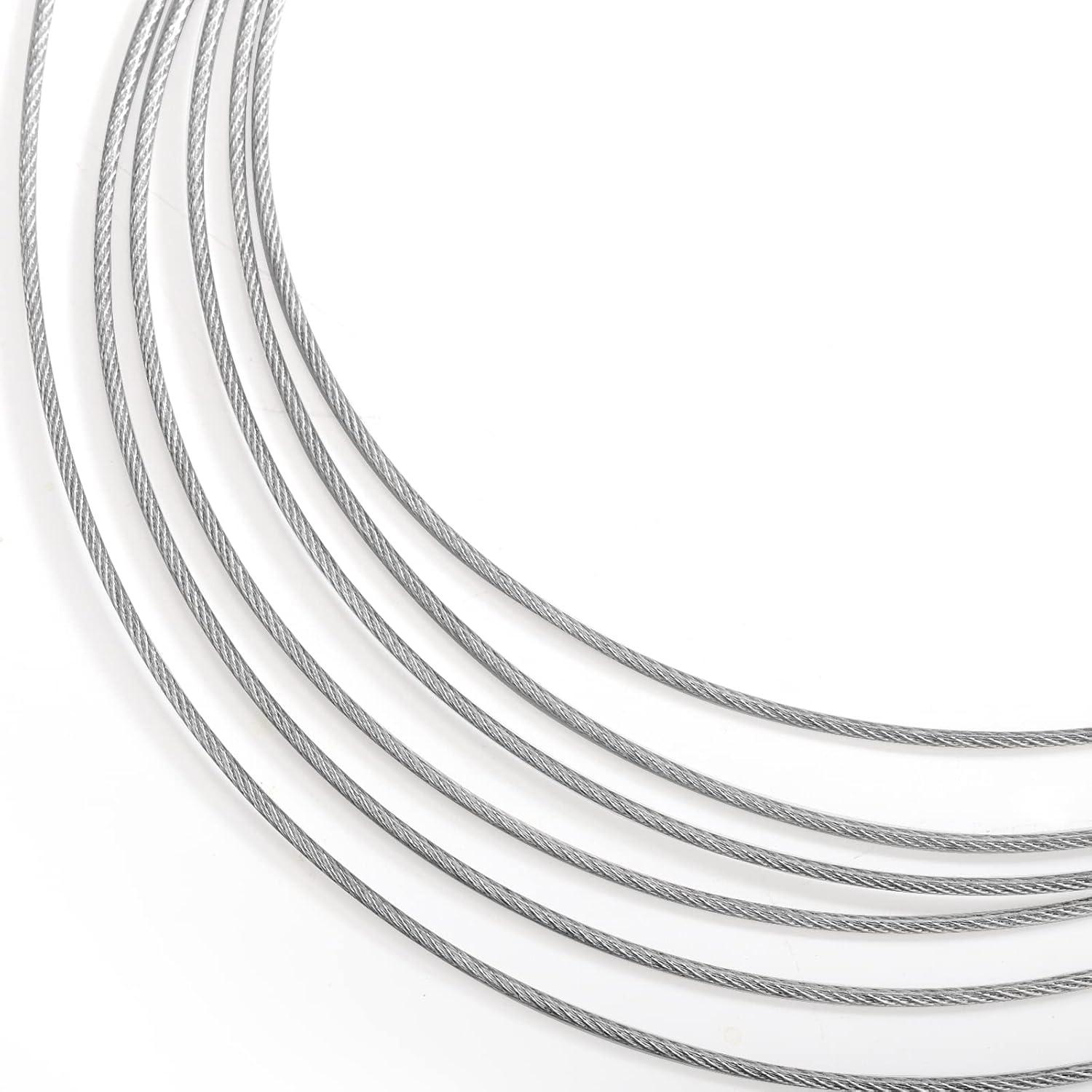 Cable de Alambre Trenzado Yarlung 1/16" x 152.4m Acero Inoxidable