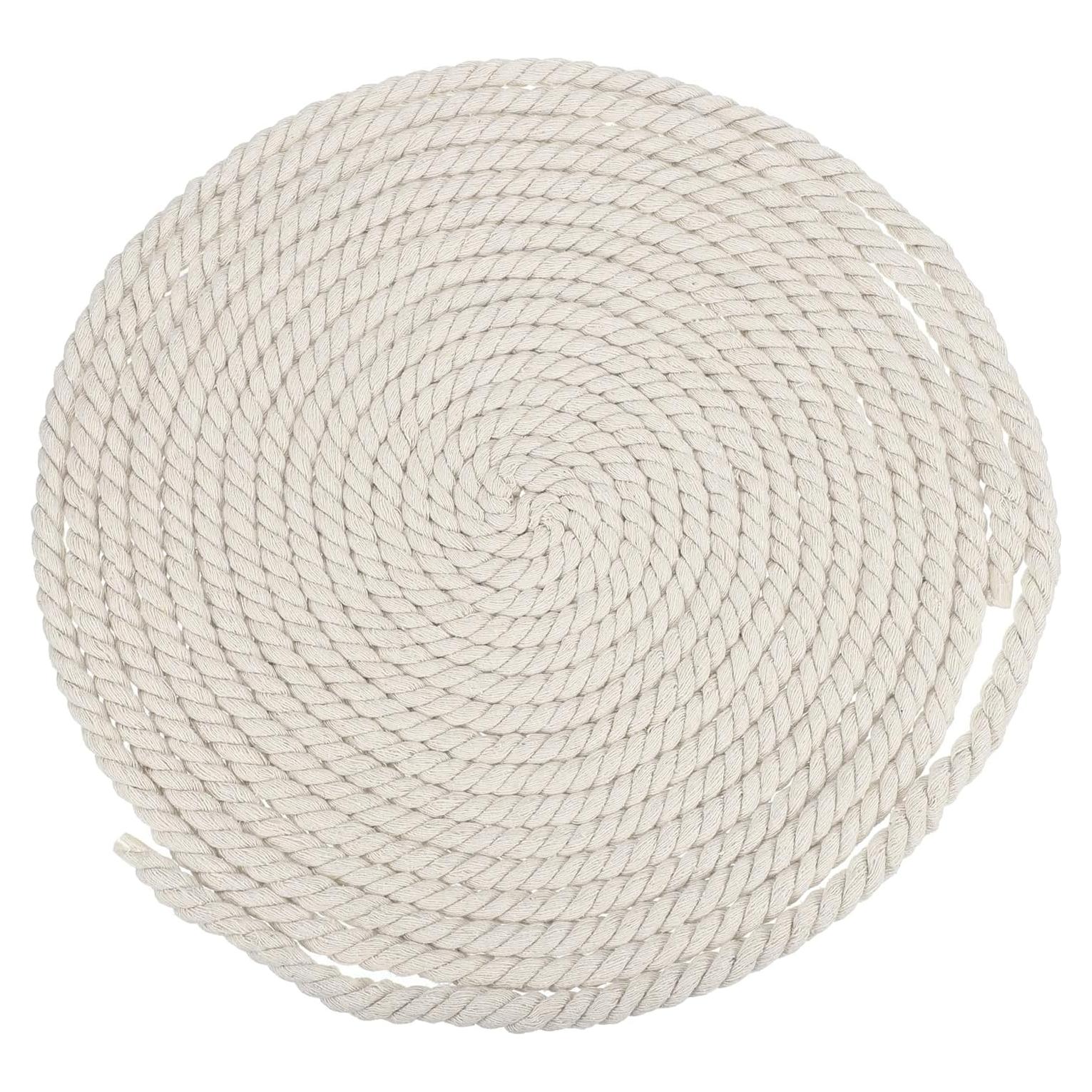 Cuerda de Algodón Gruesa MECCANIXITY 10mm x 10m para DIY