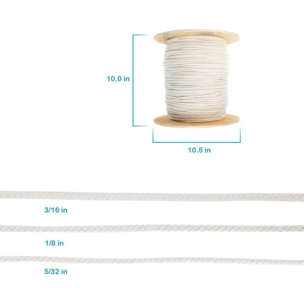 Cuerda de Algodón Trenzada West Coast Paracord 15.24m 0.32cm