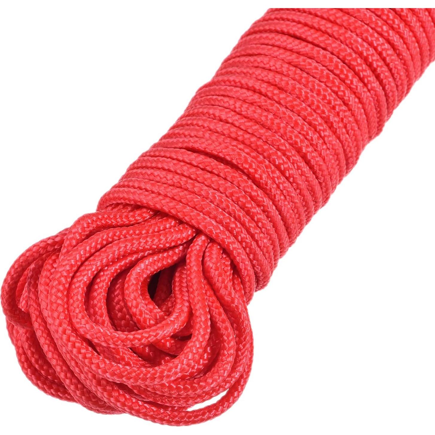 Cuerda Trenzada de Polipropileno MECCANIXITY 45M 3mm Roja