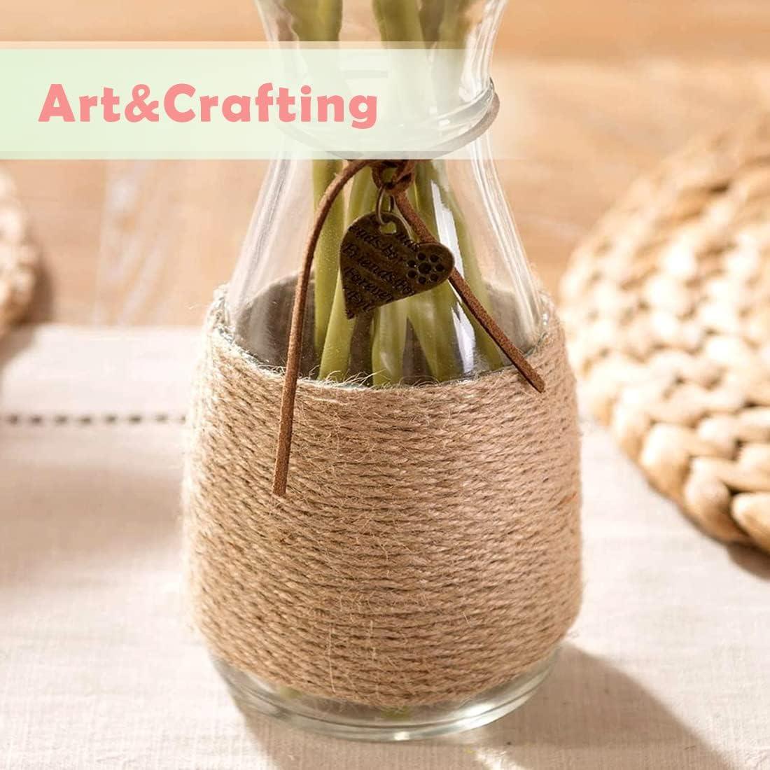 Cuerda de Yute 1100FT PH Perkhomy 2mm Natural para Manualidades