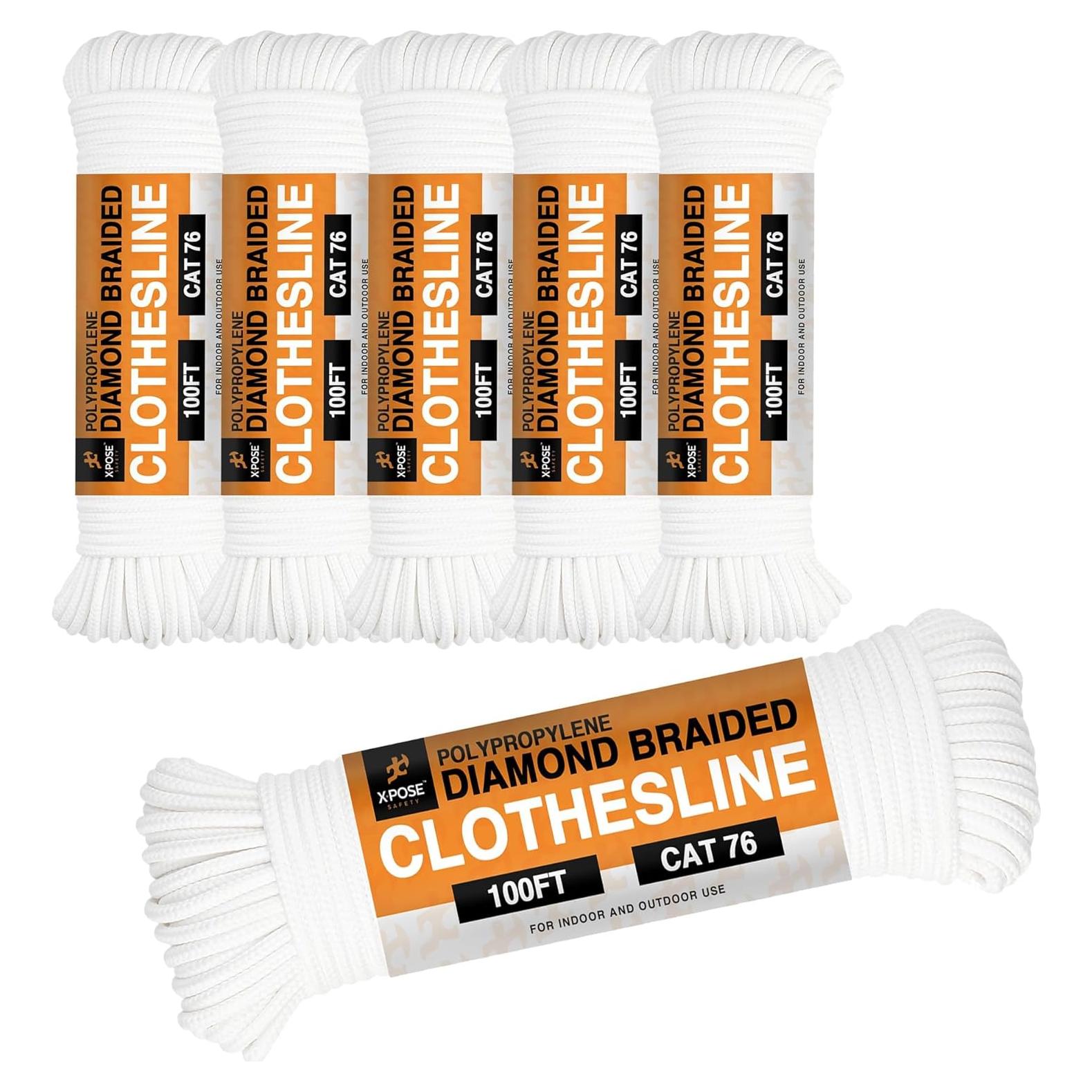 Cuerda Trenzada de Polipropileno Xpose Safety 182.88m Blanca