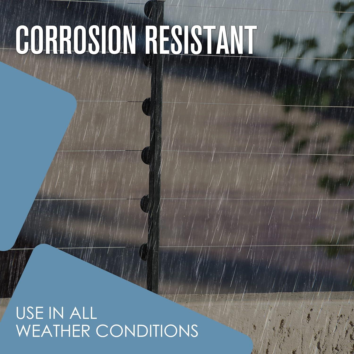 Cable de Acero Galvanizado 1/4" Houseables 400 Pies