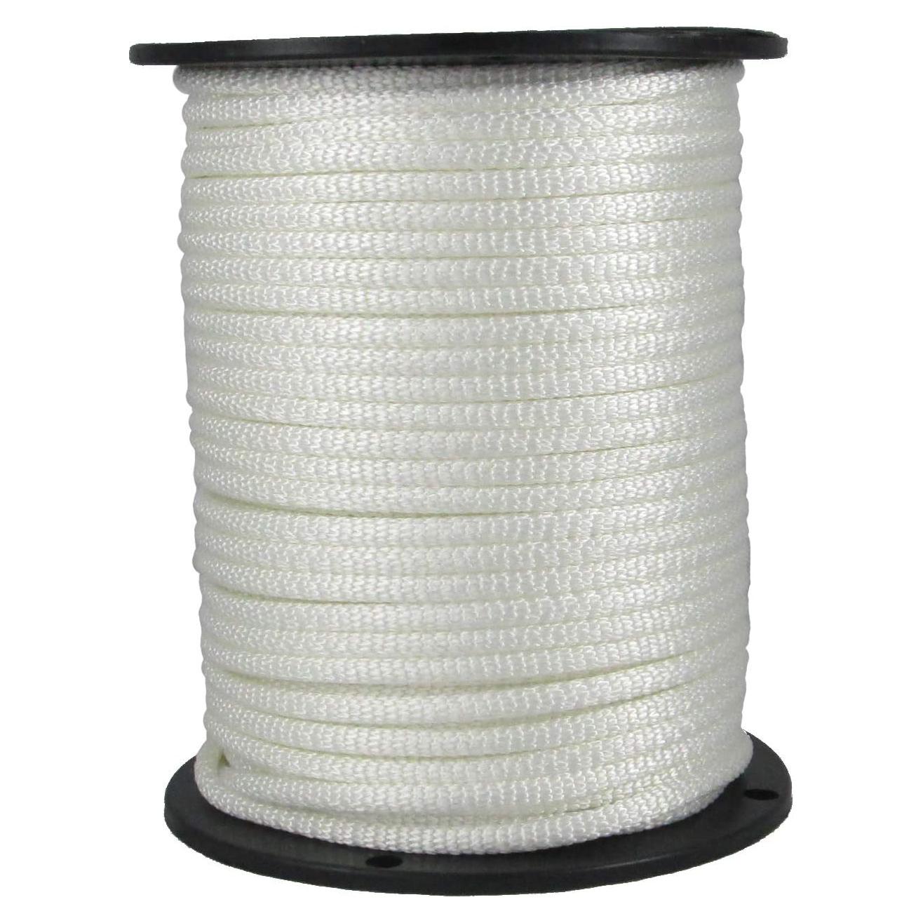 Cuerda de Poliéster Dacron Blanca 6.4mm 500 pies - Grado Industrial