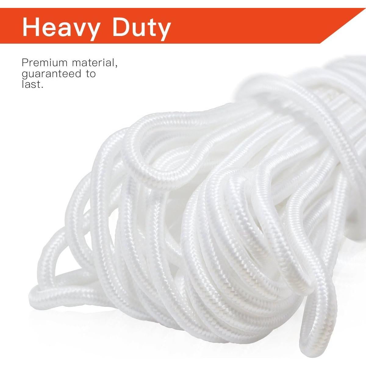 Cuerda de Halyard Anley 24.38m x 0.64cm para Bandera