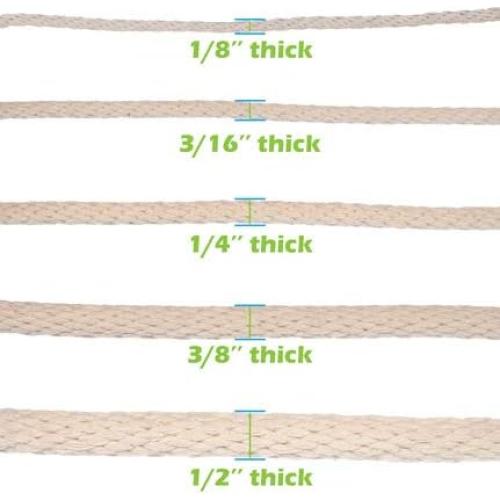 Cuerda Trenzada de Algodón Paracord Planet 1/8" 3.05m Resistente