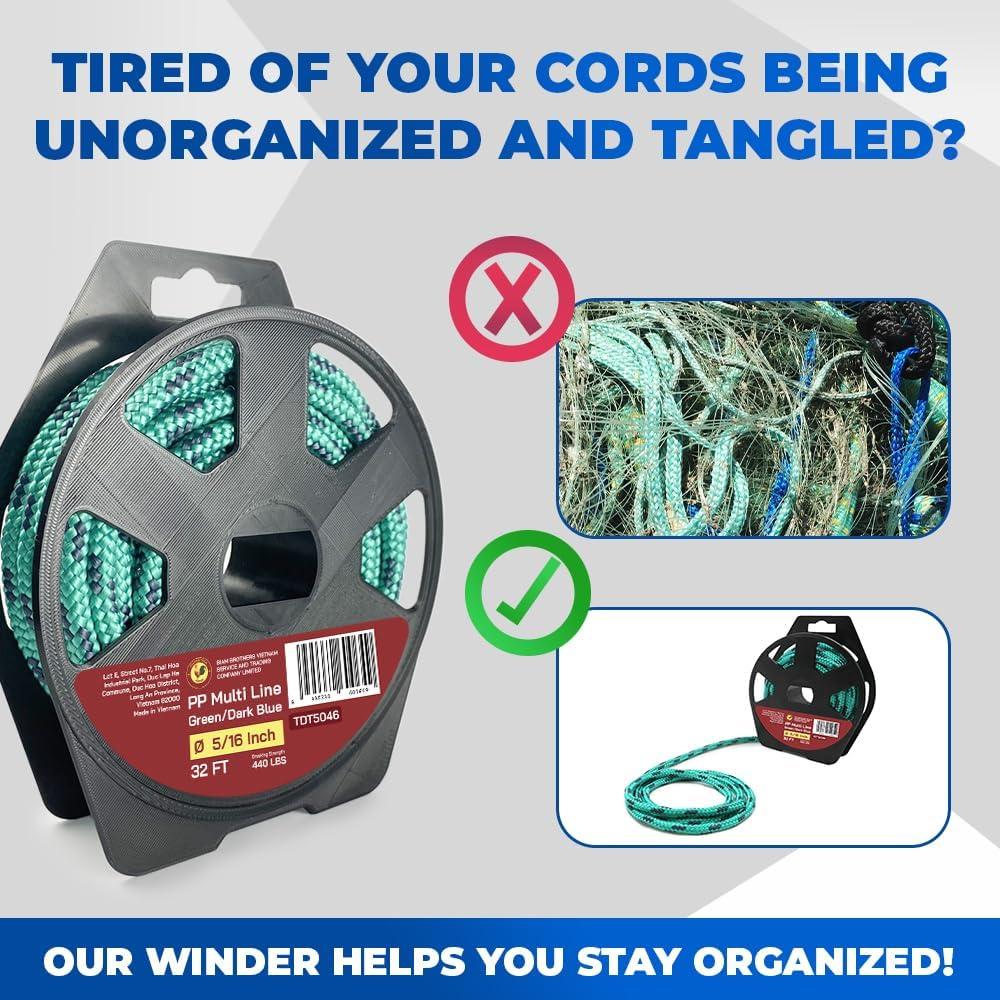 Cuerda de Utilidad 8 mm x 9.75 m GOLDEN COCK Trenzado Diamante