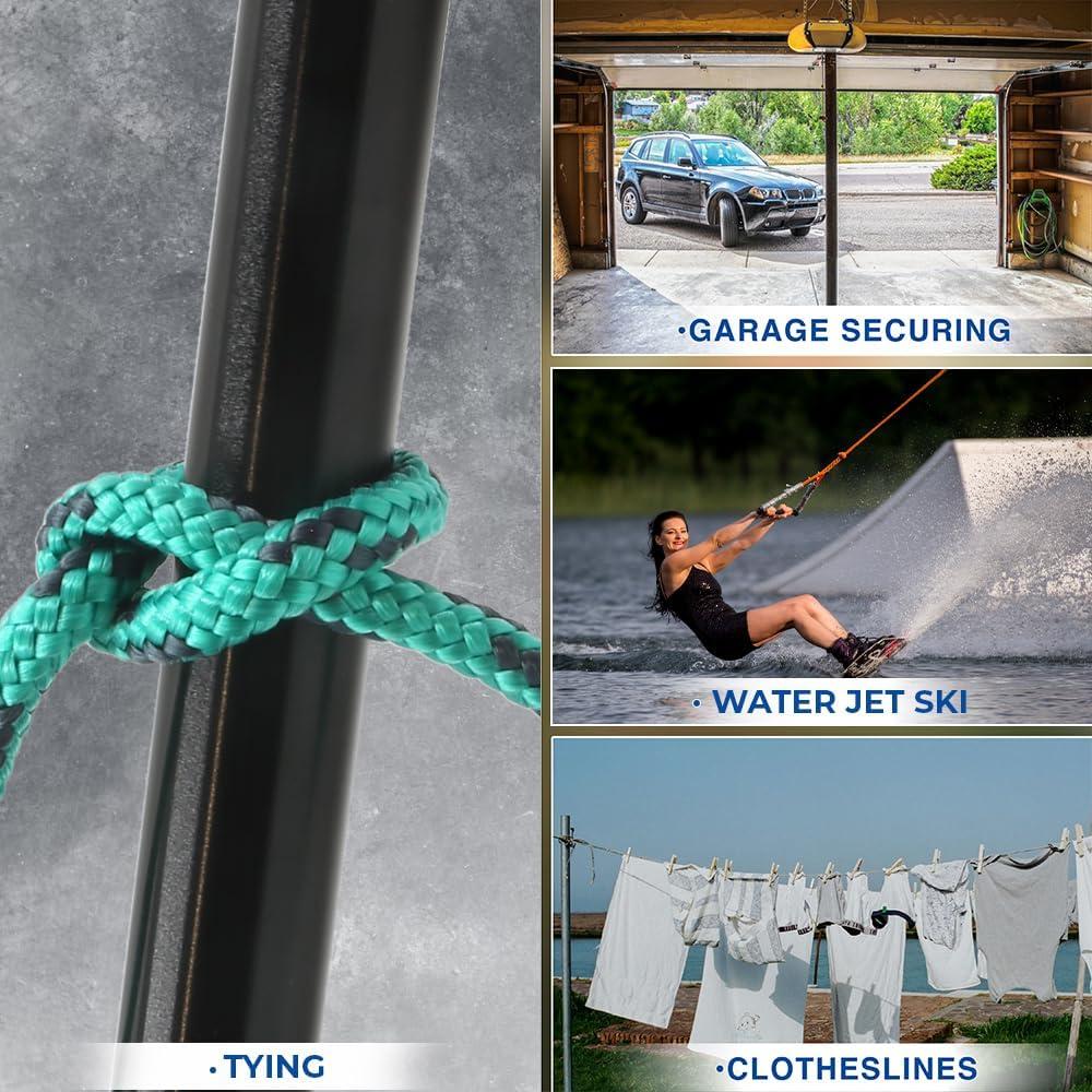 Cuerda de Utilidad 8 mm x 9.75 m GOLDEN COCK Trenzado Diamante