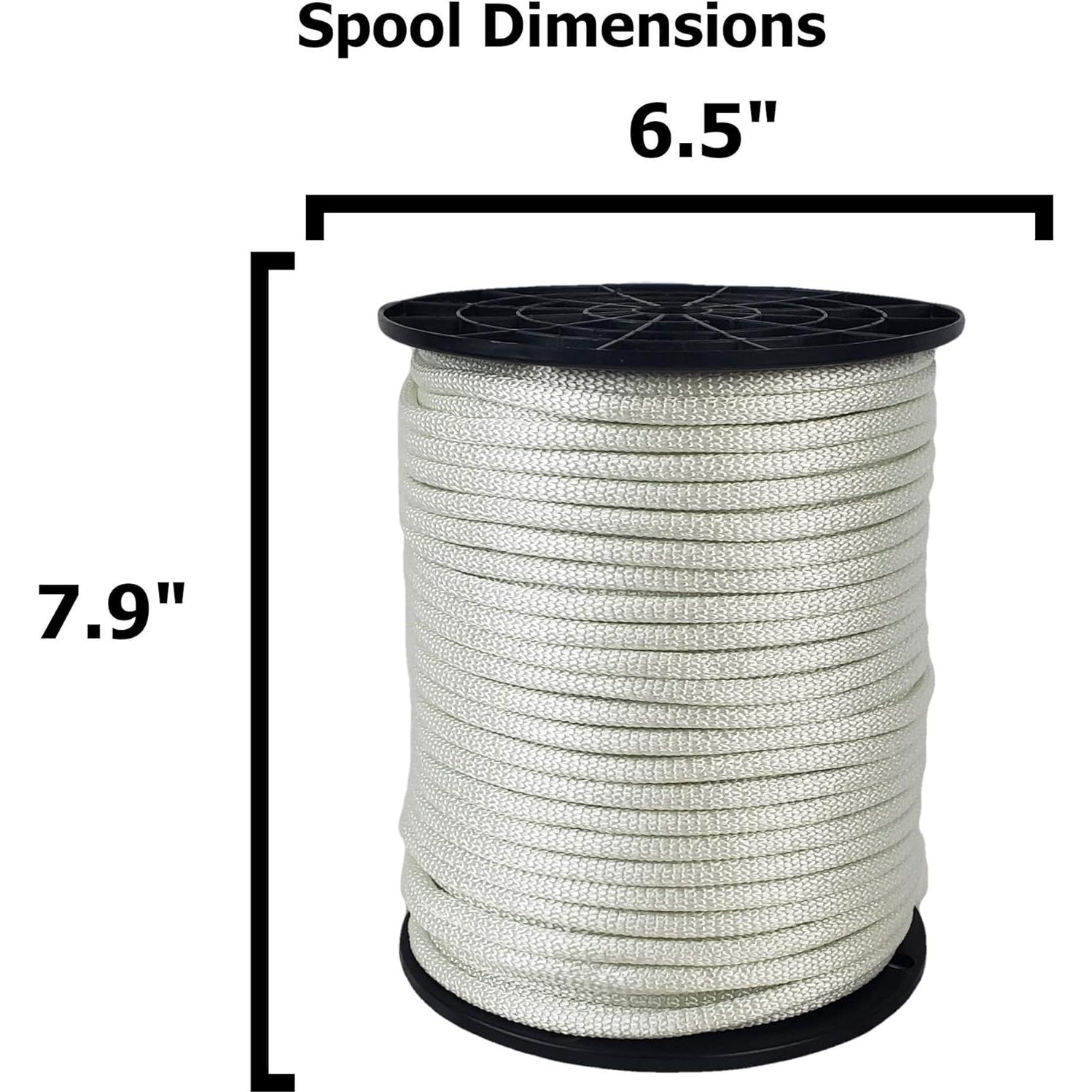 Cuerda de Nylon Knotrite 250 pies 6.4 mm Grado Industrial