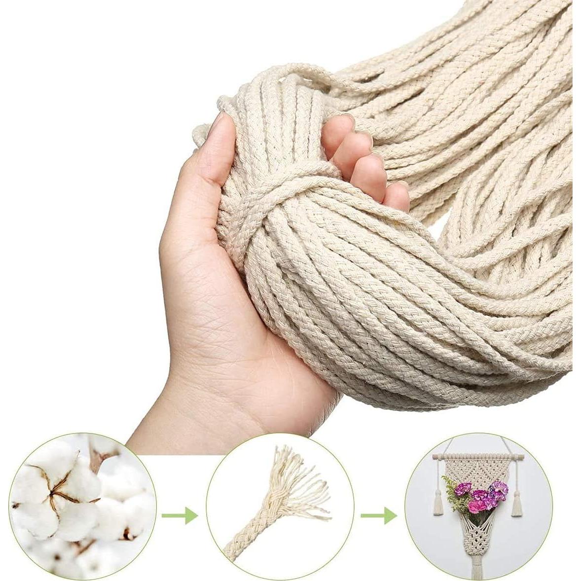 Cuerda de Macramé 5mm x 90m Algodón Natural Alice Catherine