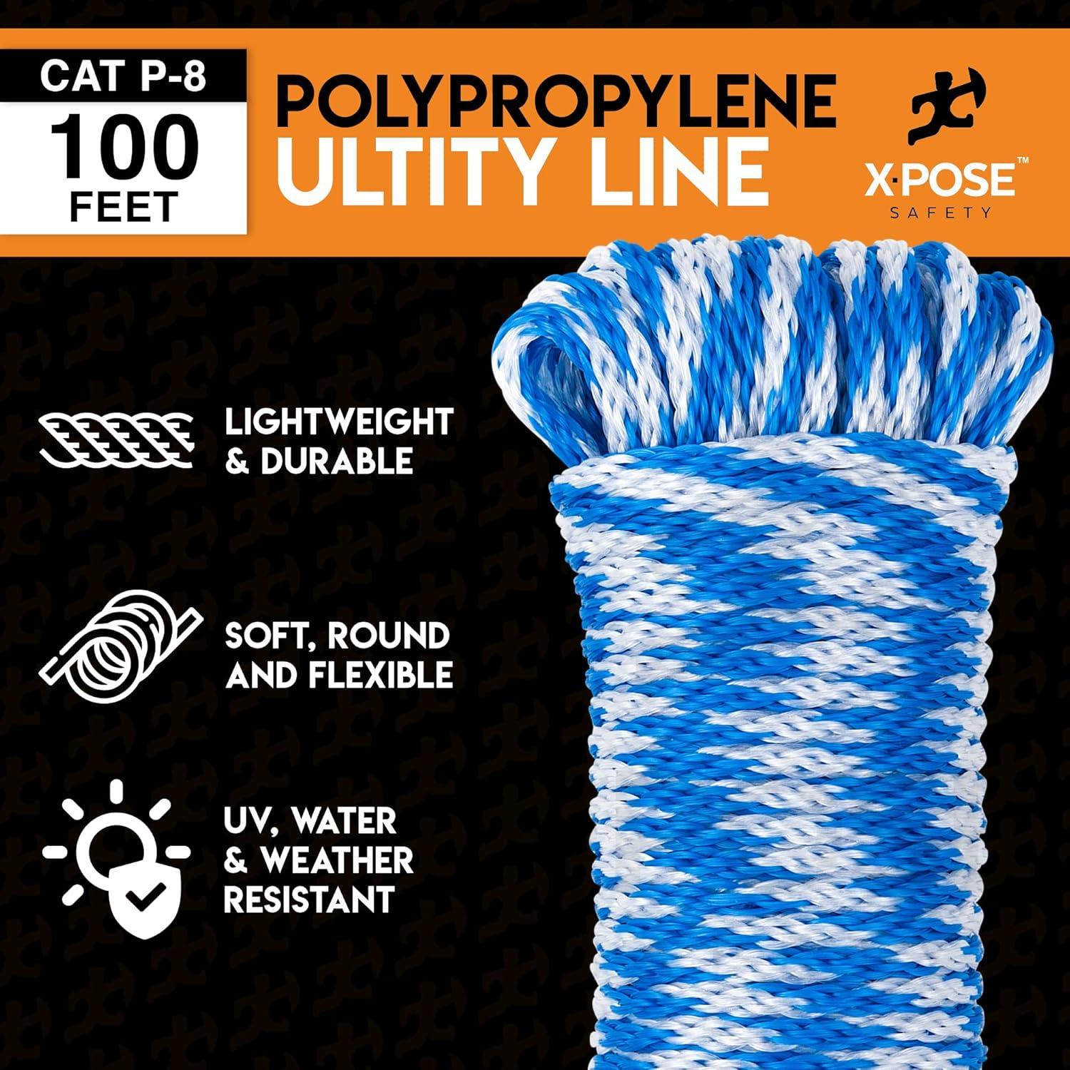 Cuerda de Polipropileno Trenzada 30.48 m Xpose Safety