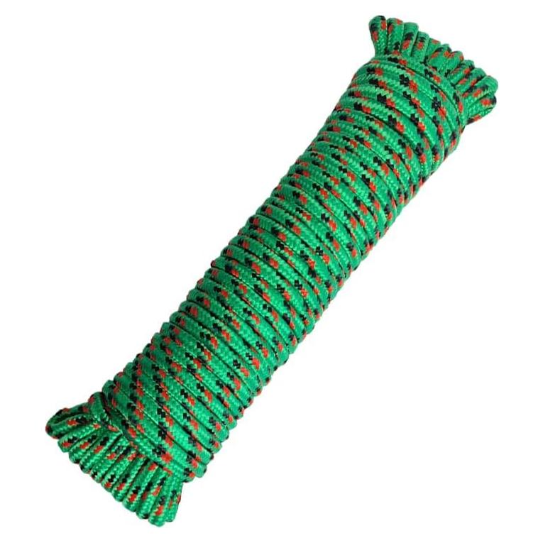 Cuerda Trenzada de Polipropileno GIAHAND 1 cm 30.48 m Verde