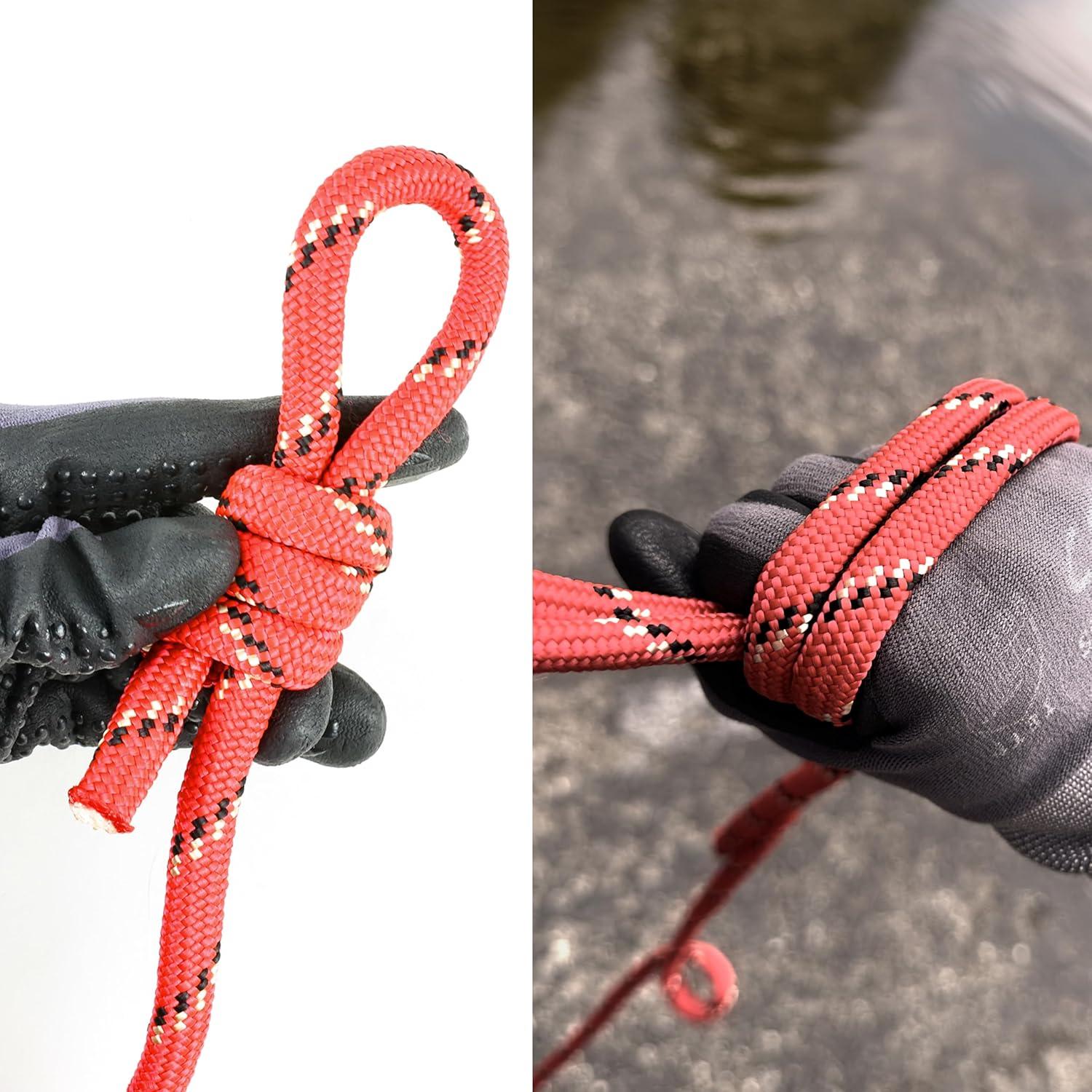 Cuerda de Nylon Trenzada Wellmax 0.96 cm x 15.24 m - Rojo