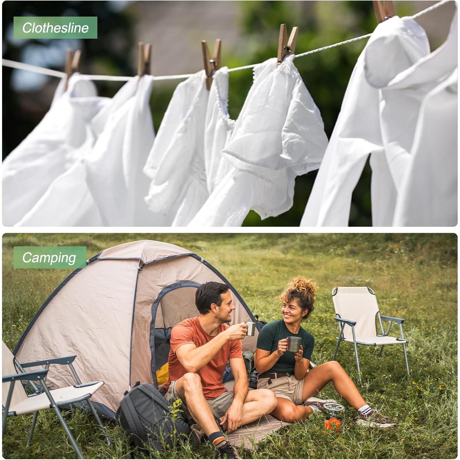 Cuerda de Anclaje Polipropileno Trenzada MECCANIXITY 30m 6mm Verde