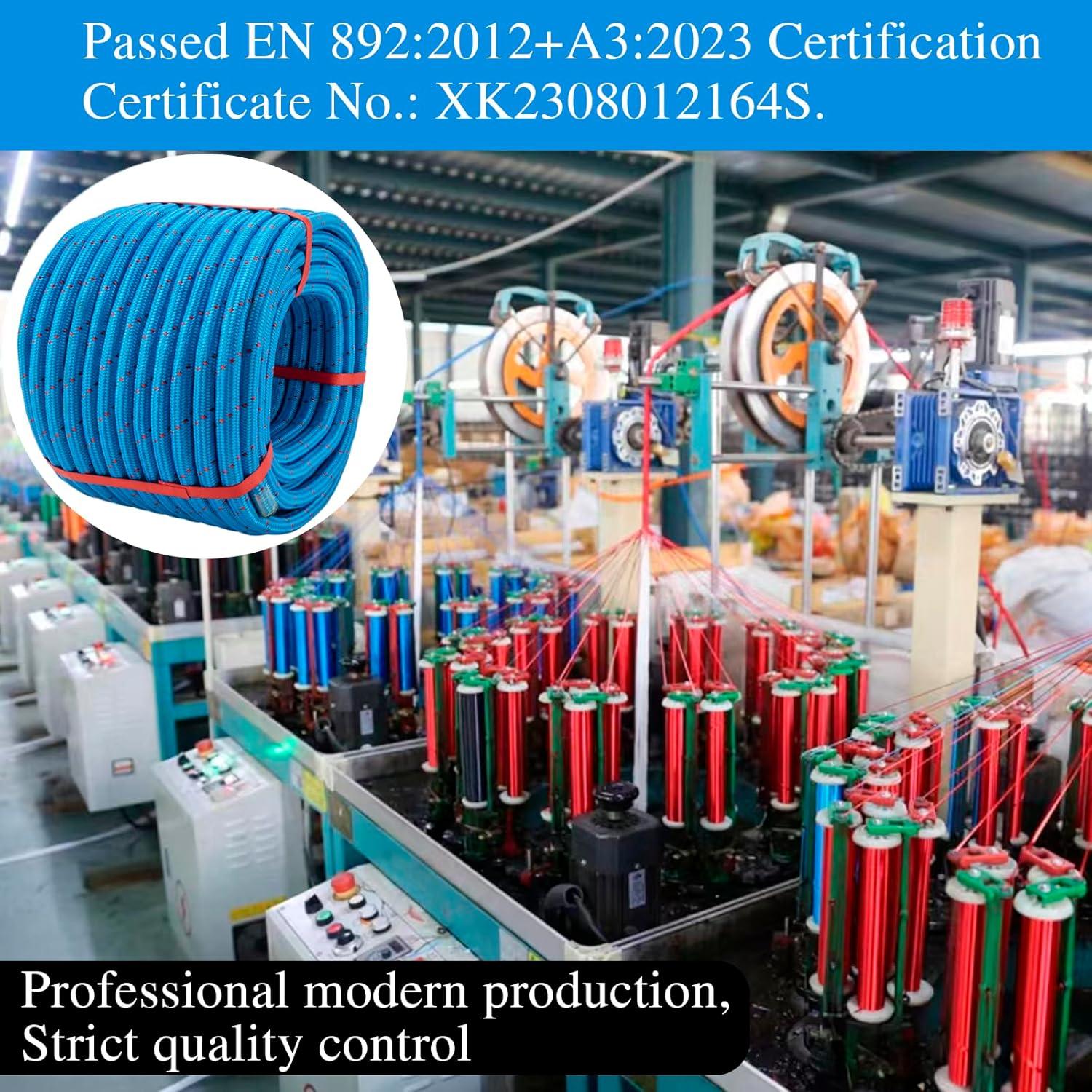 Cuerda trenzada de poliéster CMood 1.27 cm x 38.1 m 8400 kg