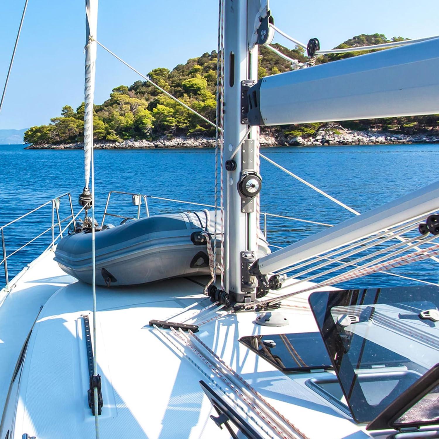 Cuerda de Rigging de Poliéster 1/2" 150 Pies Elfinrm Naranja