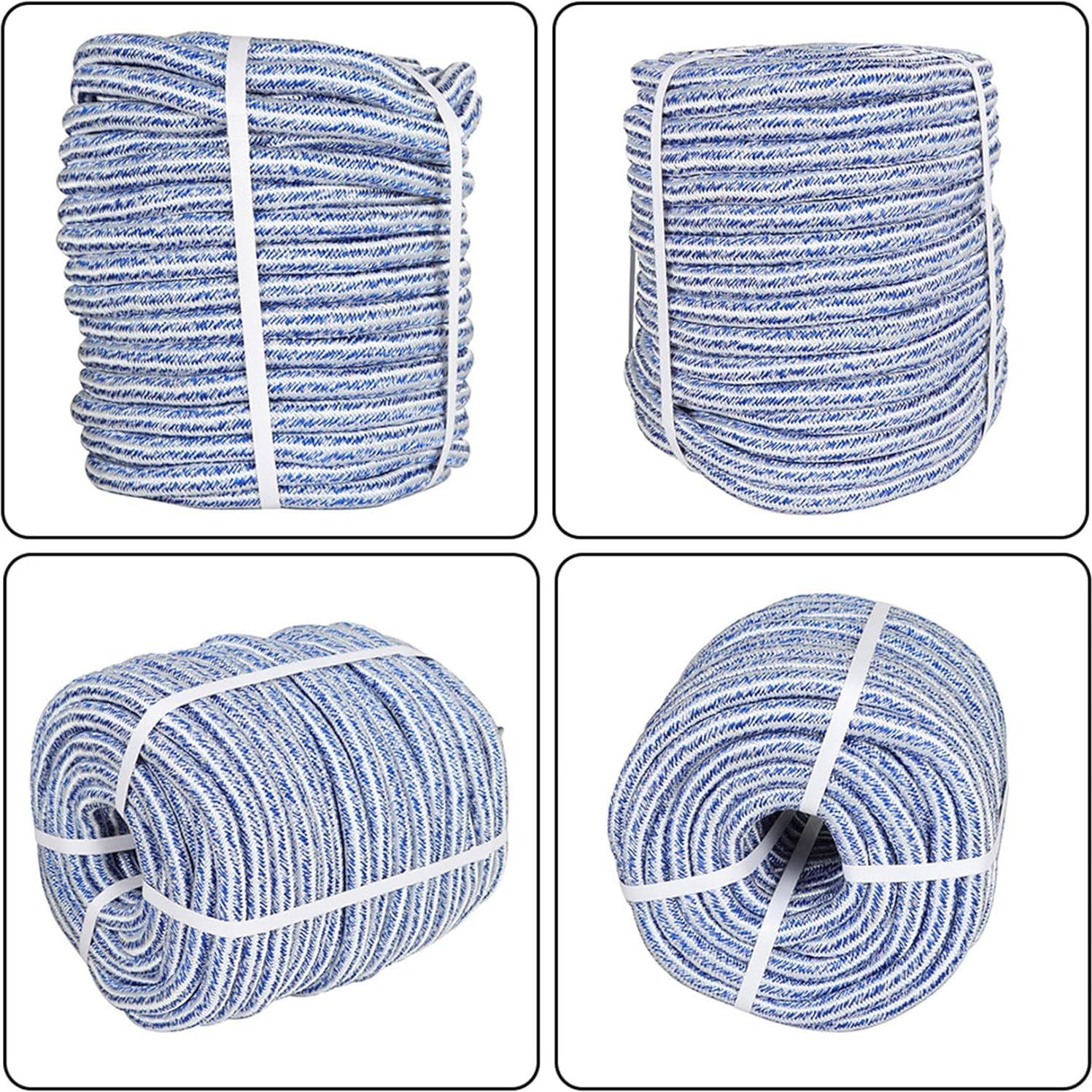 Cuerda de poliéster trenzada TINVHY 1.9 cm x 45.72 m 20000 kg