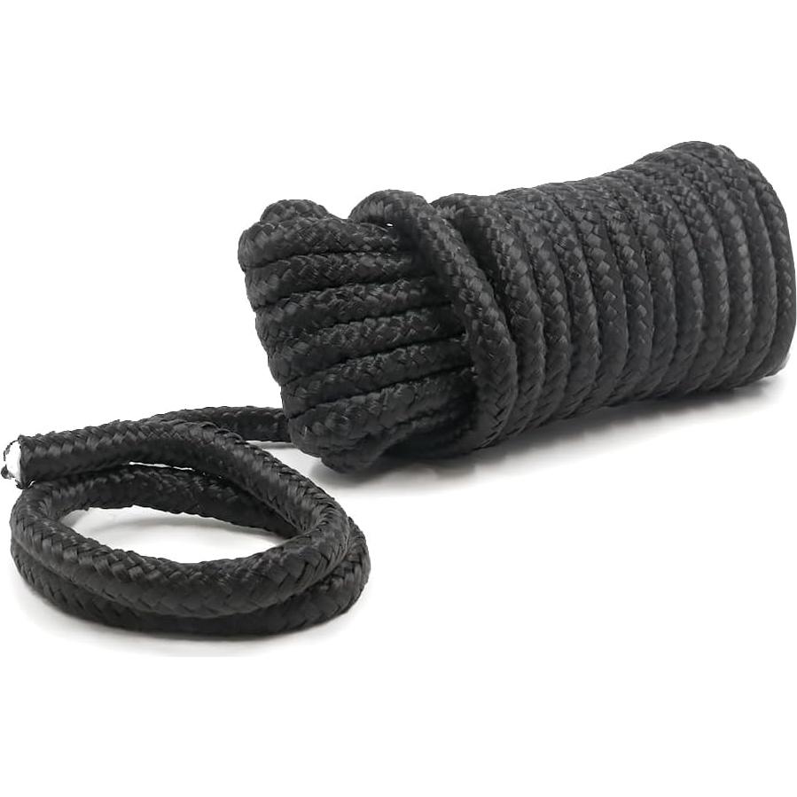 Cuerda trenzada de polipropileno GOLDEN COCK 9.75m 12mm negra