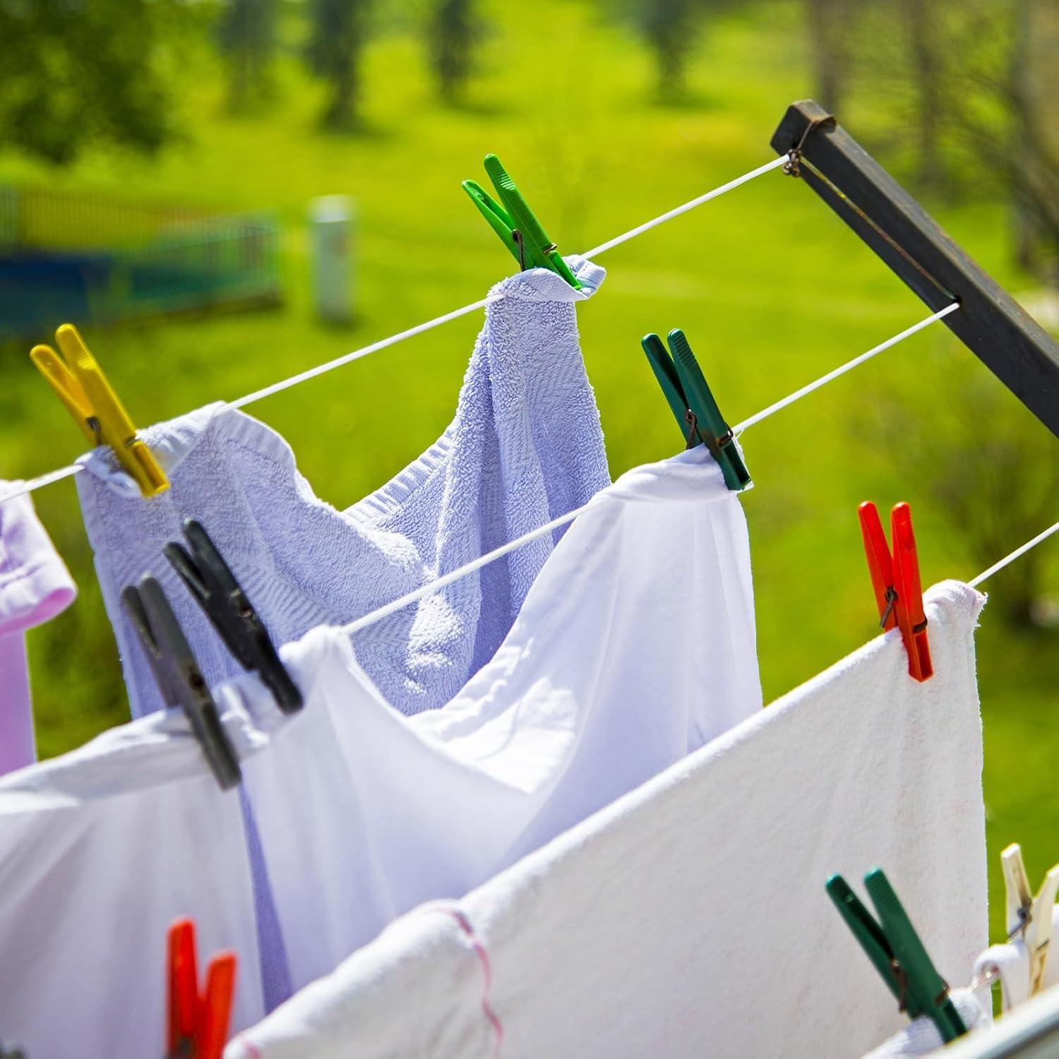 Cuerda de Ropa SDLTHR 100 pies (30.48 m) Plástico Reforzada