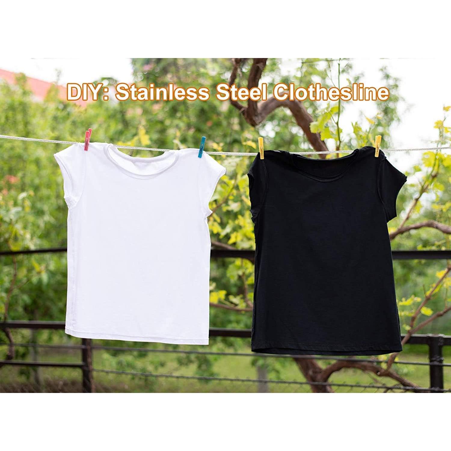 Cable de Acero Trenzado WANLIAN 2.0 m con Doble Anillo