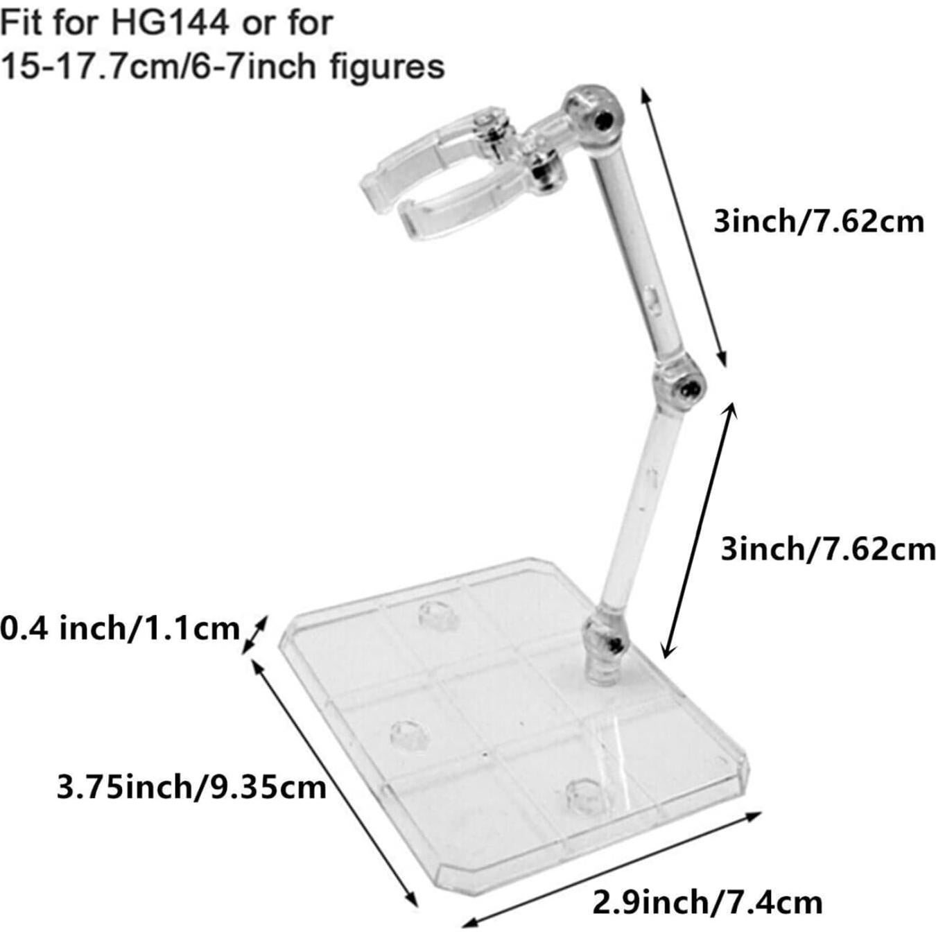 Soporte para Figuras de Acción TSY TOOL HG144 18 Pcs Transparente