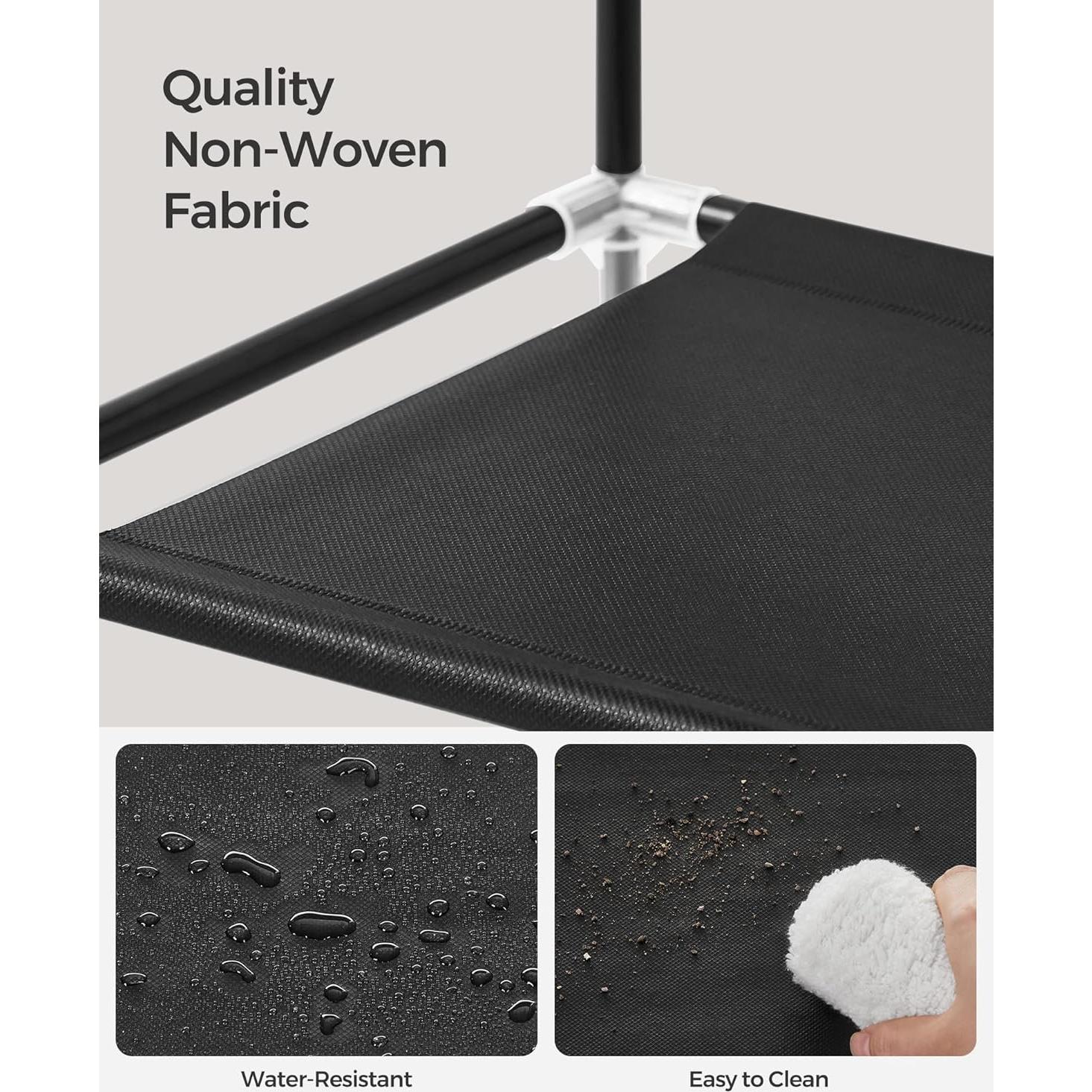 Estante para Zapatos SONGMICS 5 Niveles Negro 38.8"