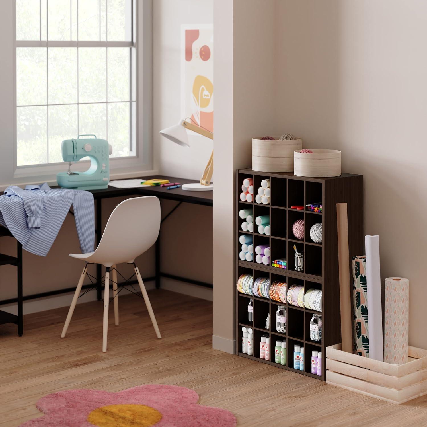 Organizador de Almacenamiento Apilable ClosetMaid 15 Cubos Espresso