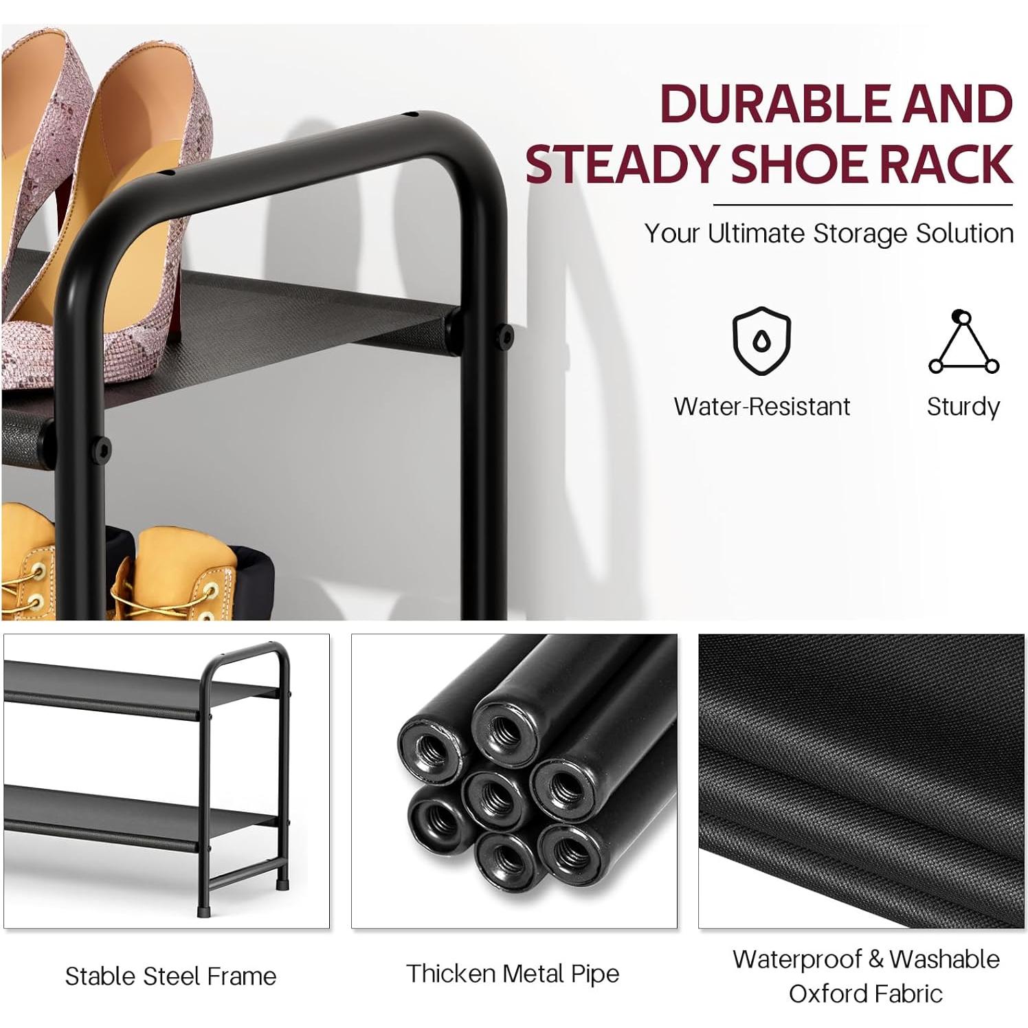 Estante Organizador de Zapatos SLEEPING LAMB 2 Niveles 18 Pares