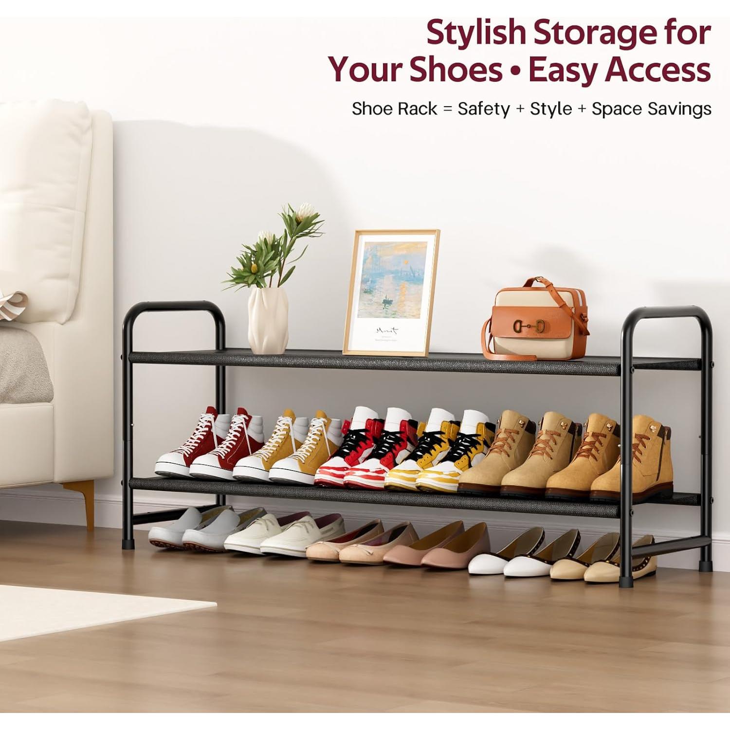 Estante Organizador de Zapatos SLEEPING LAMB 2 Niveles 18 Pares