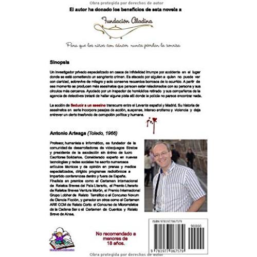 Seducir a un asesino: un thriller diferente (Novelas solidarias) (Spanish Edition)