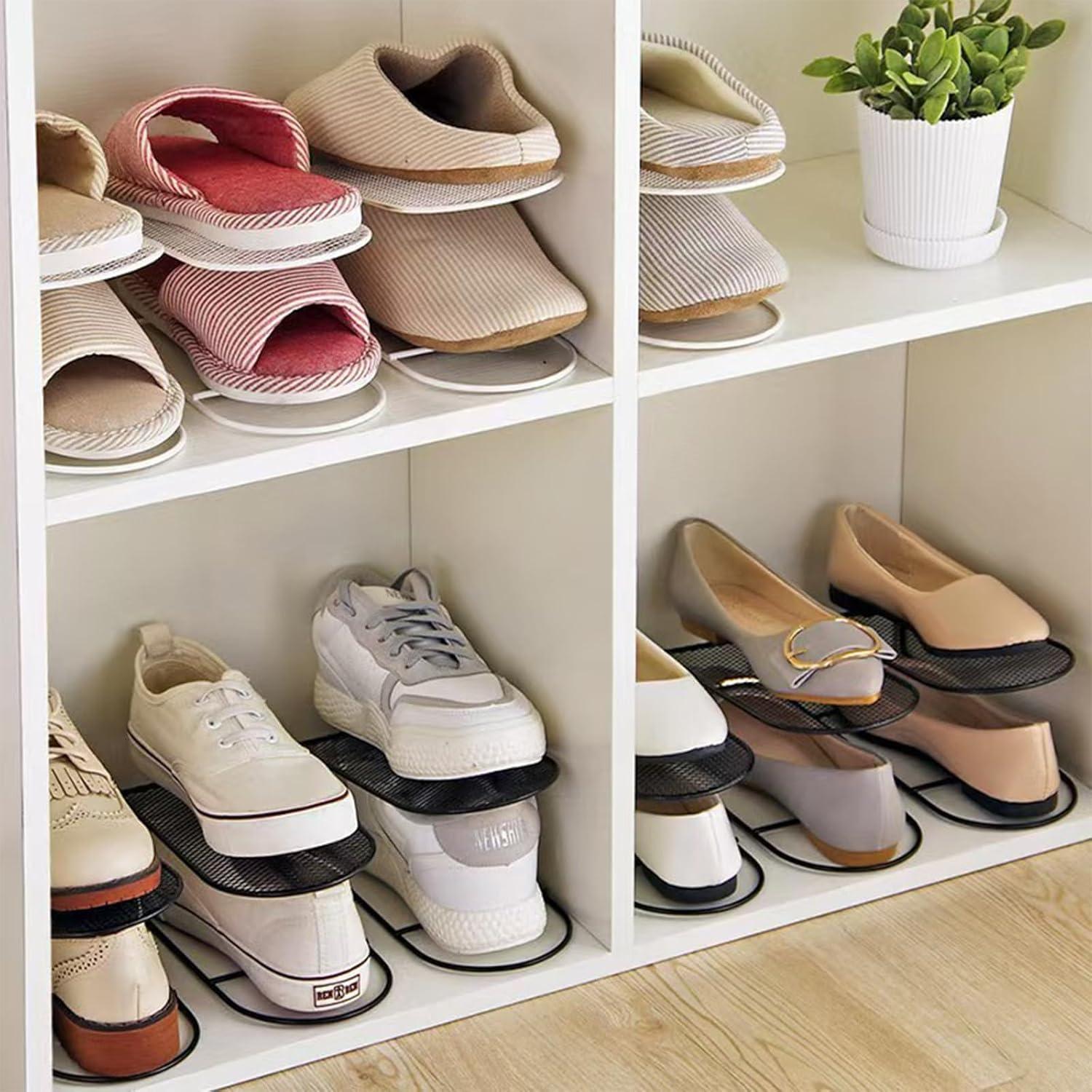 Organizador de Zapatos CiBiZi 10 Pack Metálico Negro