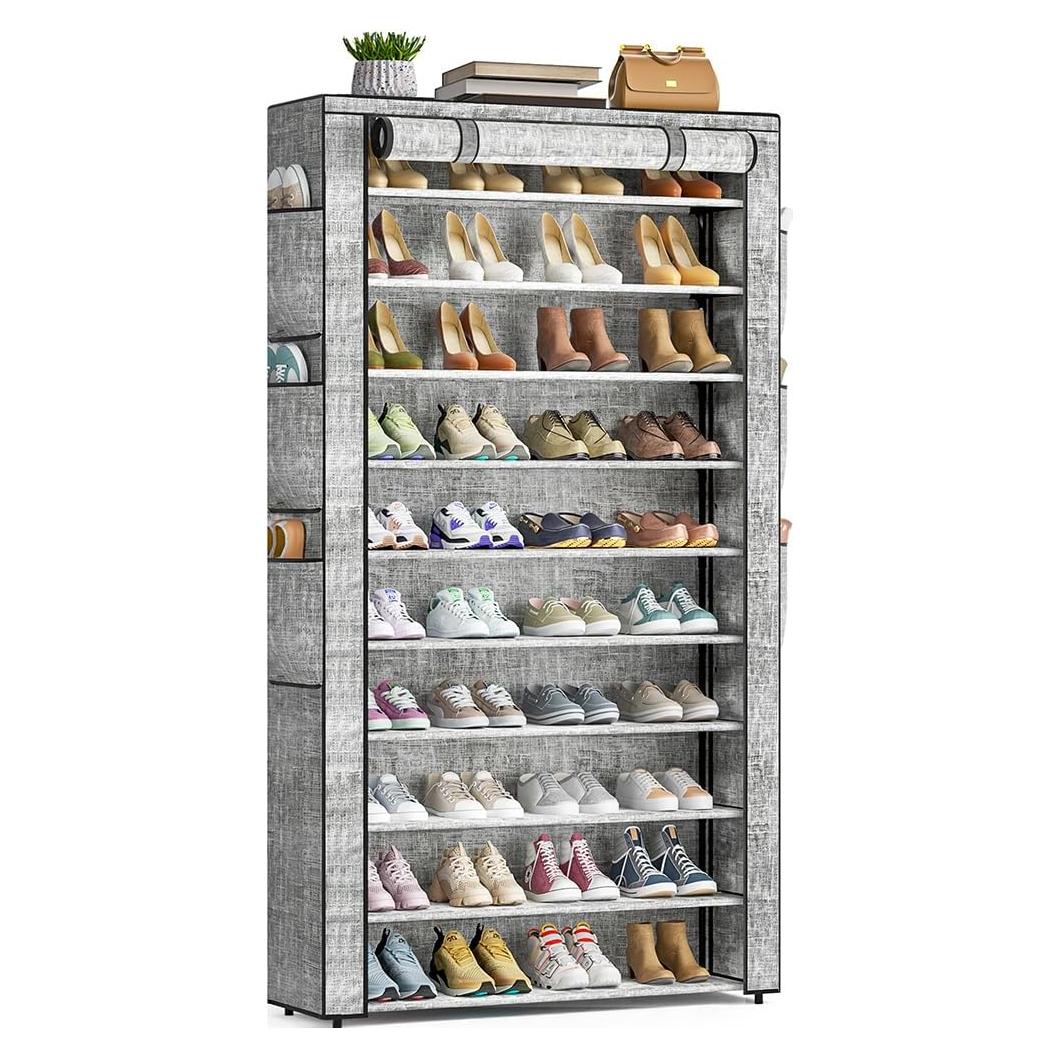 Estante para zapatos OYREL 10 niveles gran capacidad 50-56 pares