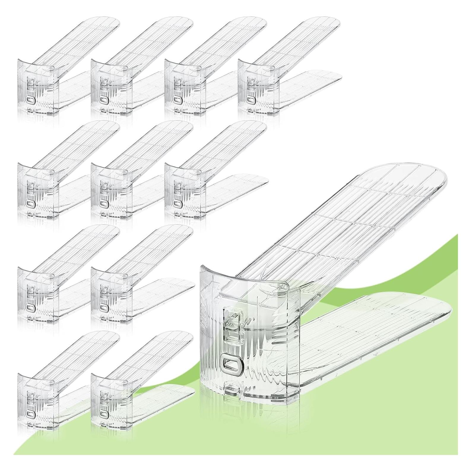 Organizador de Zapatos Transparente MOOKNAT - Paquete de 12