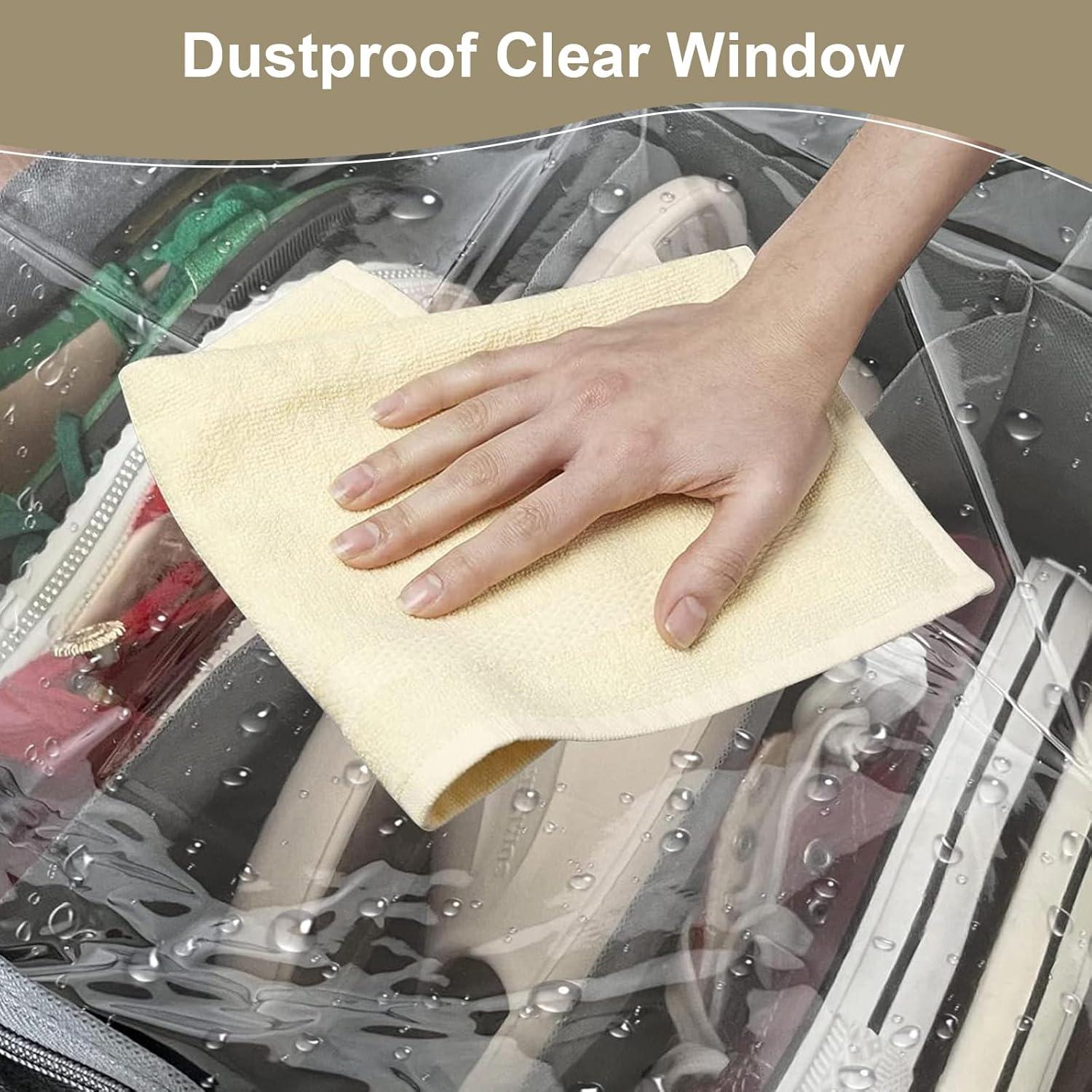 Organizador de Zapatos Homyfort para 32 Pares Gris Set de 2