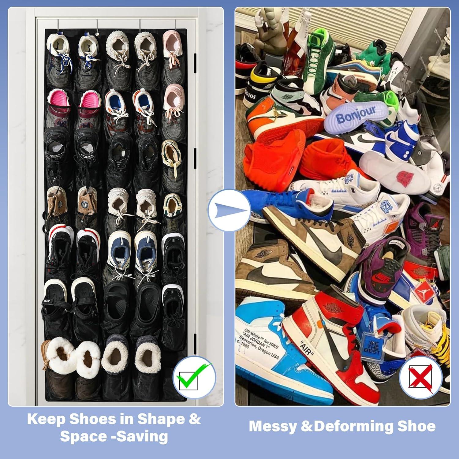 Organizador de Zapatos Teikou 35 Bolsillos Malla 169.5x68.8cm