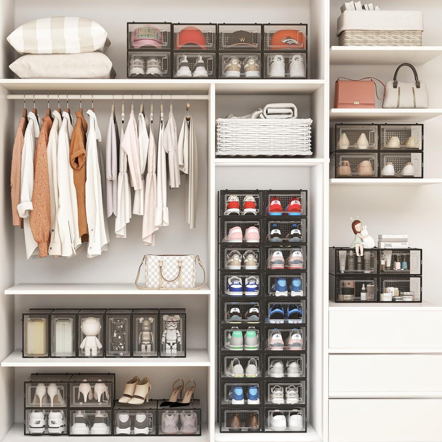 Cajas de Almacenamiento para Zapatos Seseno 12 Unidades 34x24cm