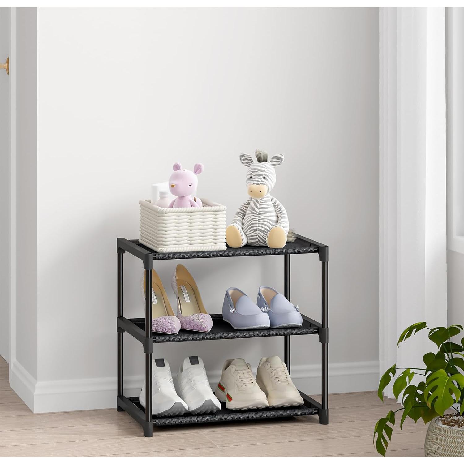 Organizador de Zapatos Pequeño Autonomier 3 Niveles 41.4x25.9cm