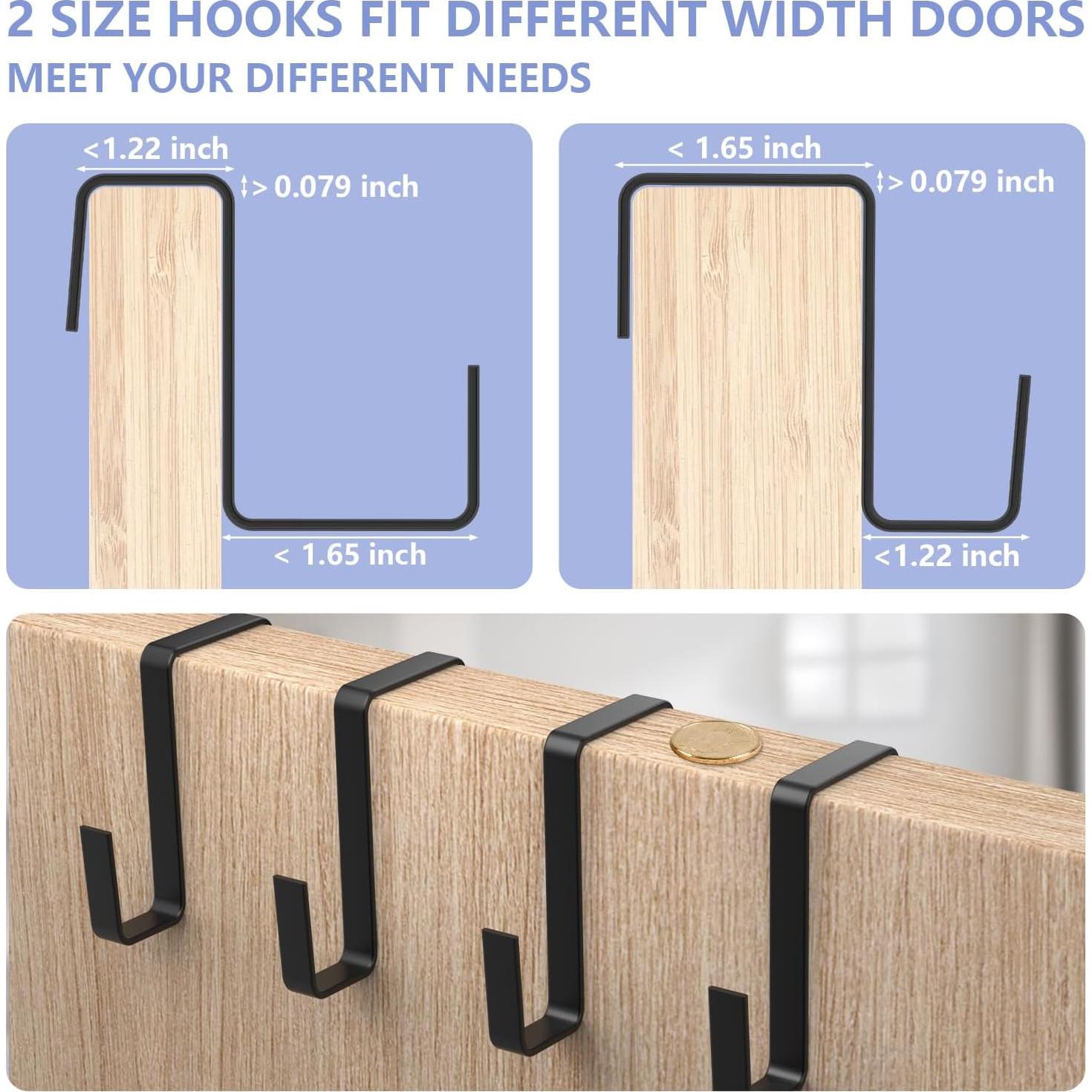 Organizador de Zapatos Colgante FENTEC 8 Estantes Negro 172.7 cm