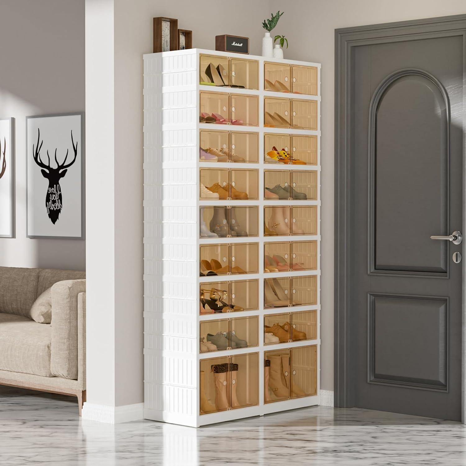 Organizador de Zapatos YIFOR 9 Niveles Plegable 36 Pares