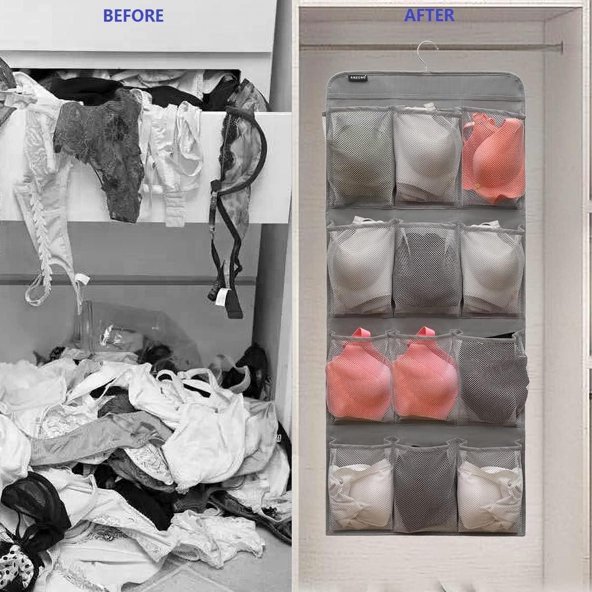 Organizador Colgante de Zapatos ANZORG con 24 Bolsillos