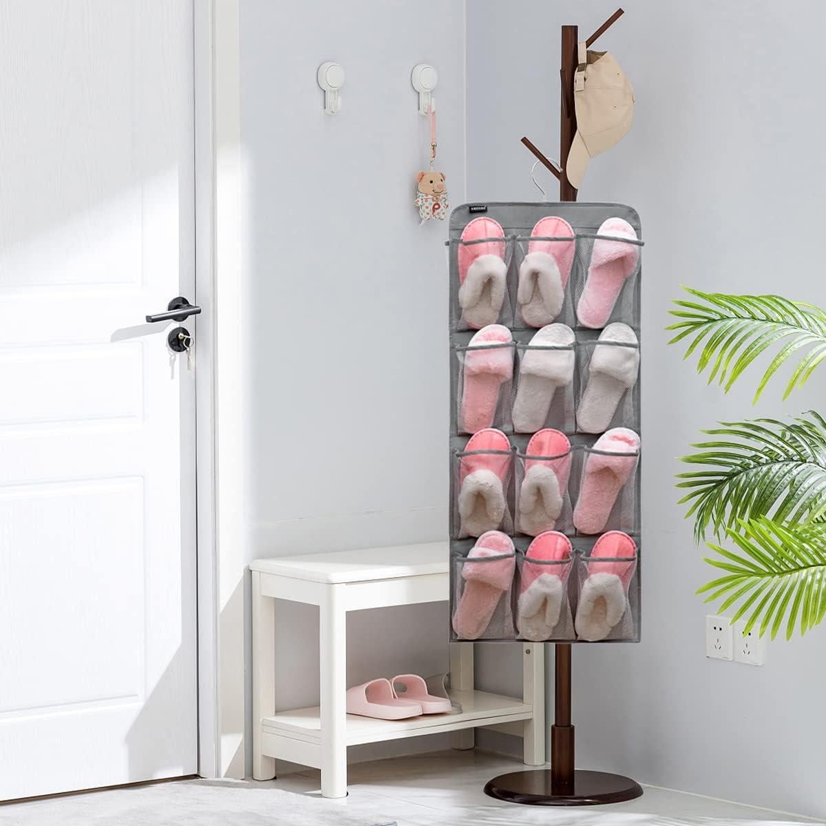 Organizador Colgante de Zapatos ANZORG con 24 Bolsillos