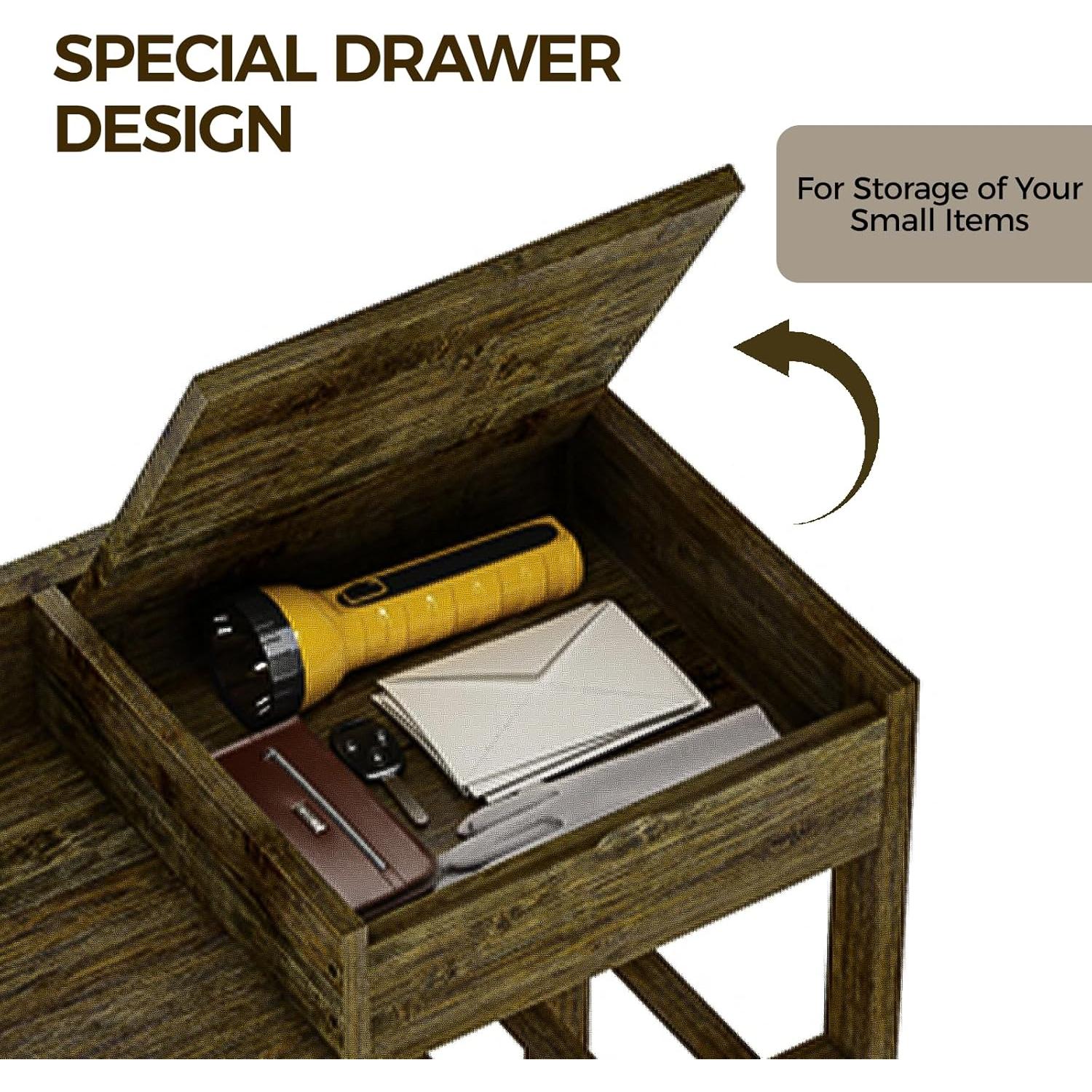 Zapatero de Bambú Bamworld 6 Estantes Ajustables 100 cm