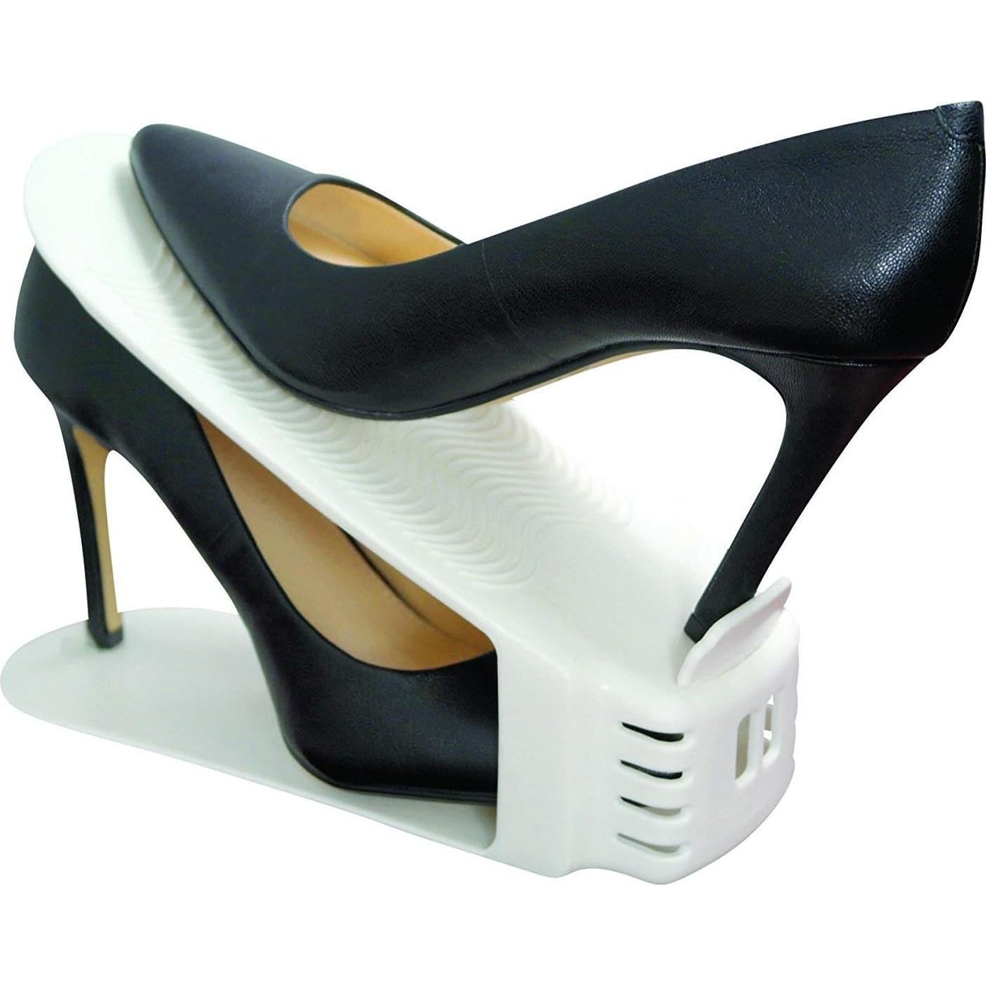 Unidades de Almacenamiento Shoe Slotz Marfil - Paquete de 10 Piezas