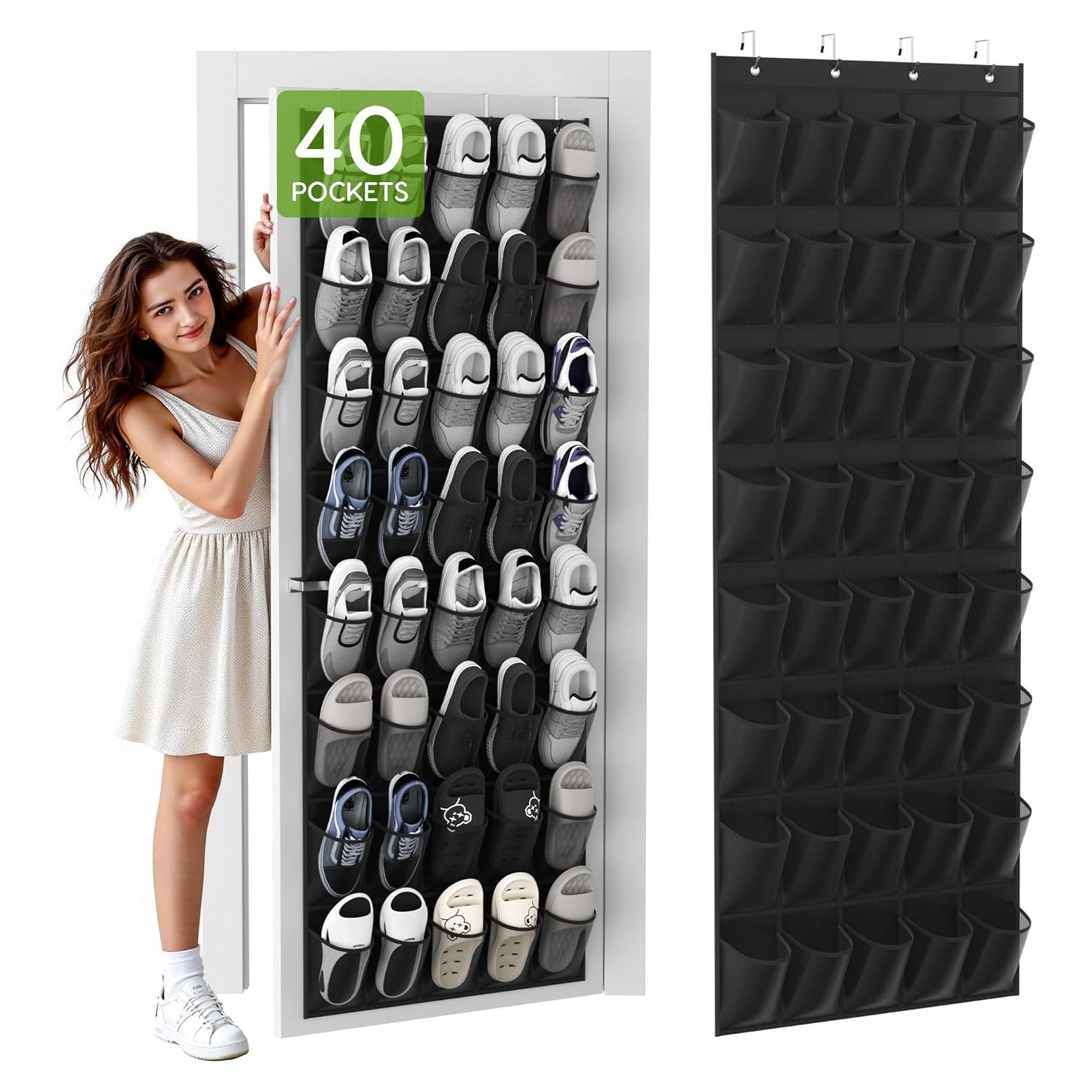 Organizador de Zapatos Unjumbly 40 Bolsillos Malla Transpirable