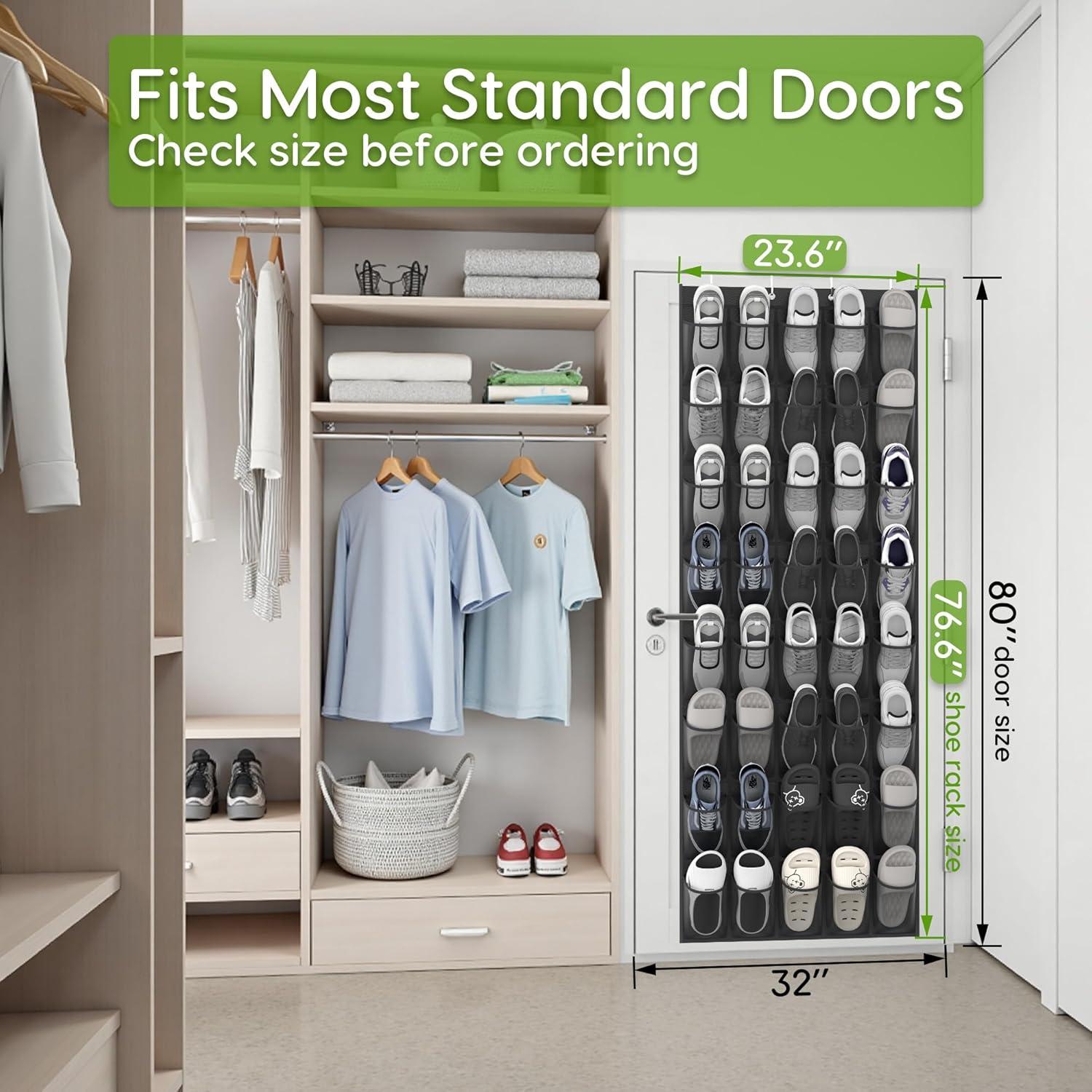 Organizador de Zapatos Unjumbly 40 Bolsillos Malla Transpirable