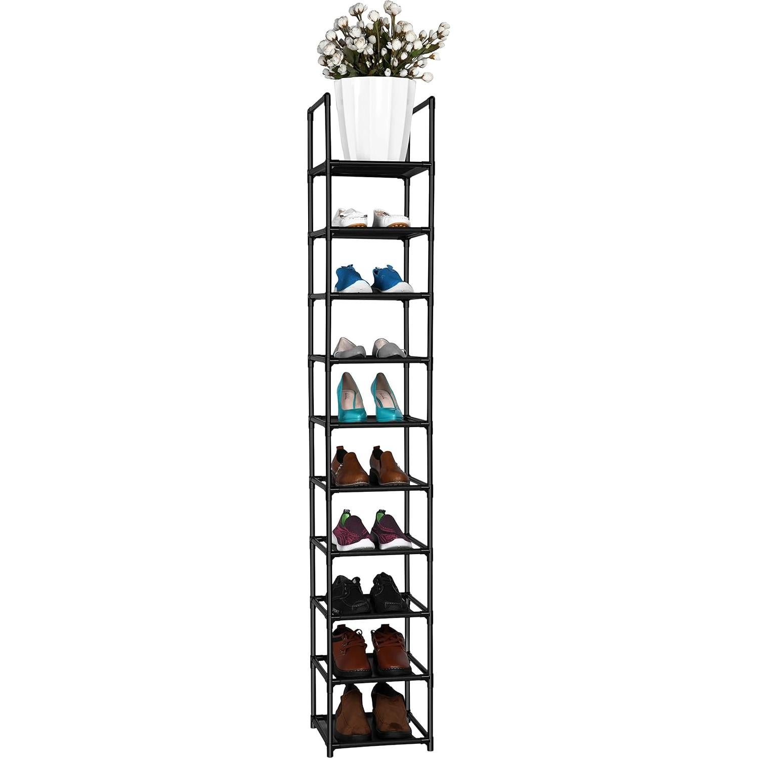 Estante para Zapatos FIDUCIAL HOME 10 Niveles Resistente