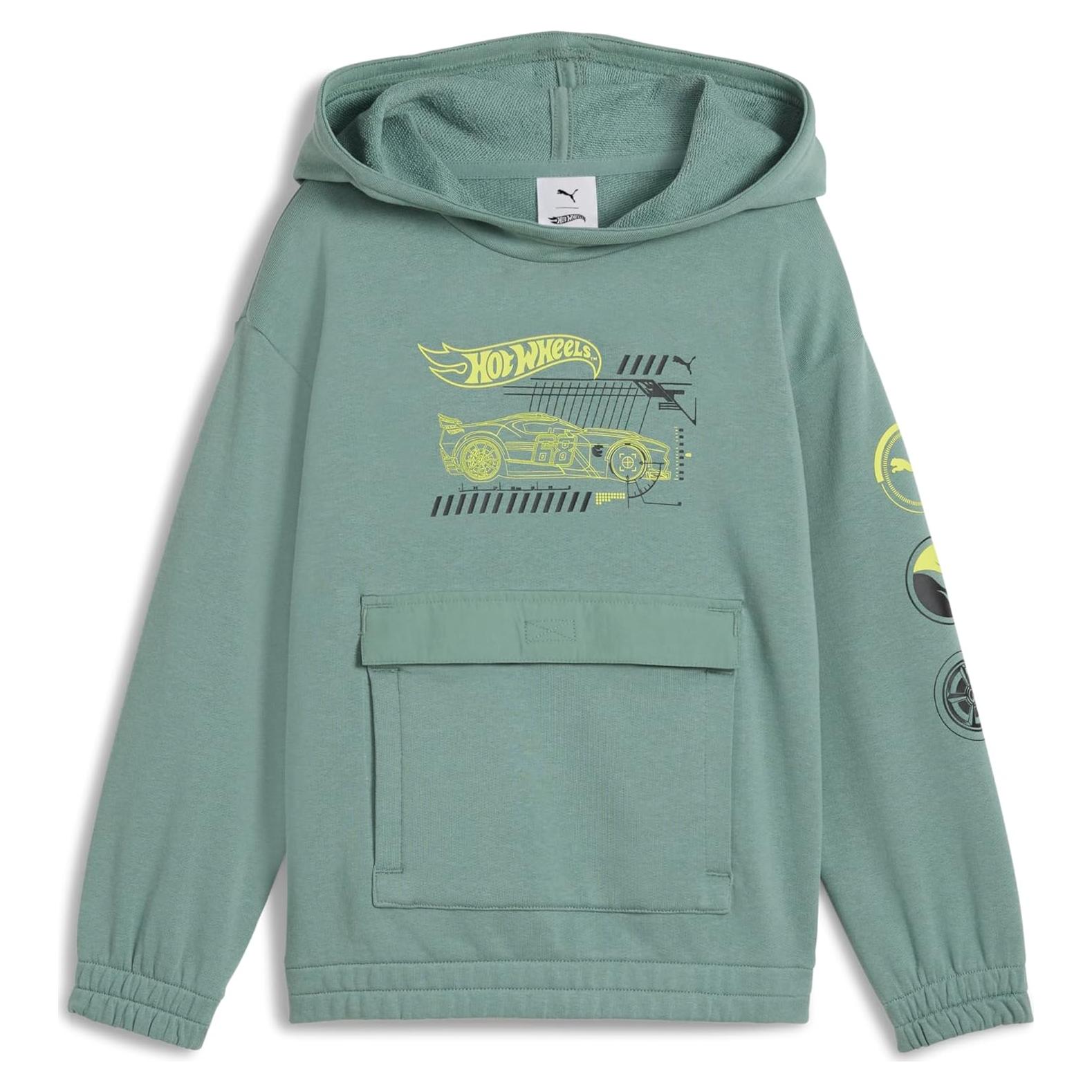 Sudadera PUMA Gráfica Algodón Niños 3T Luna Verde