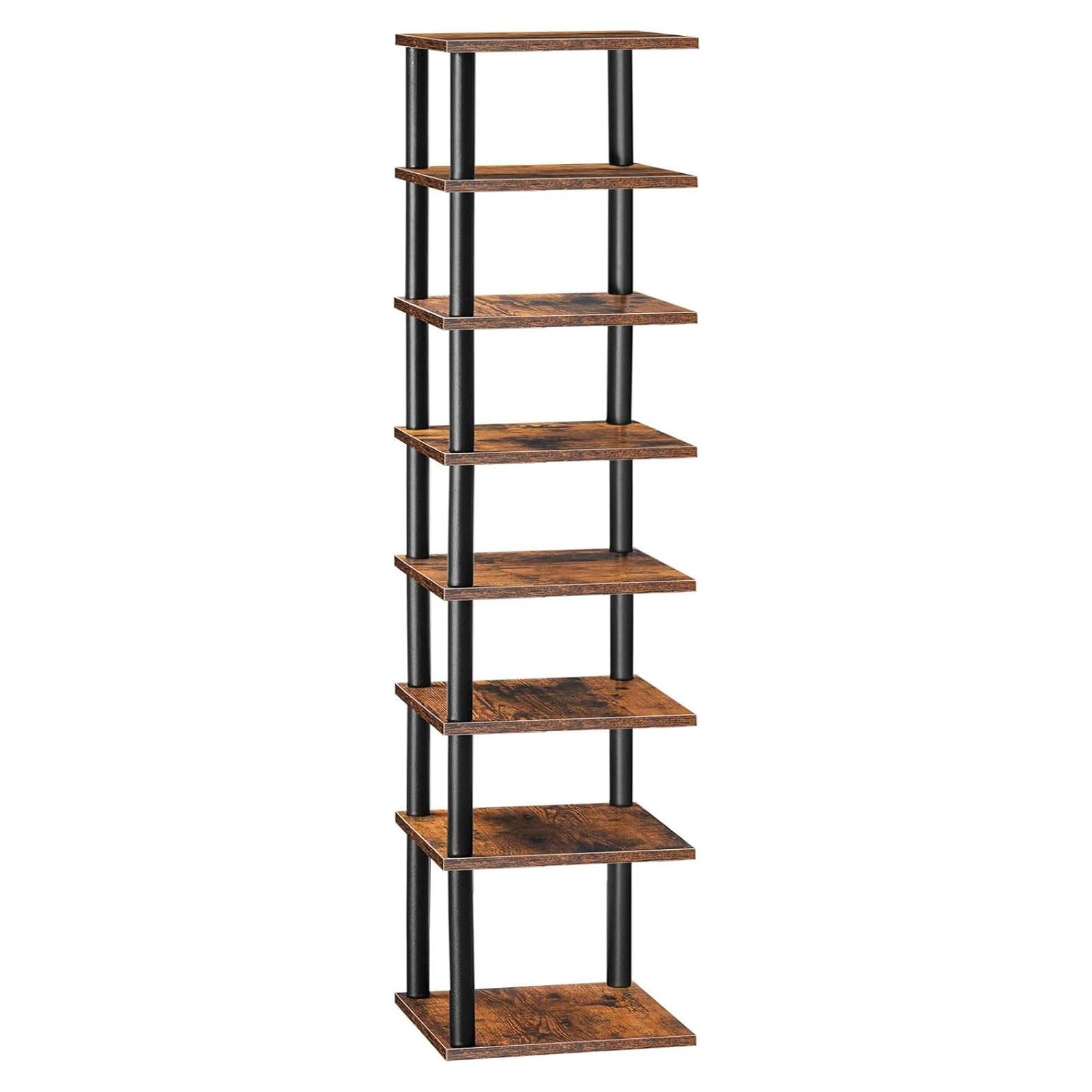 Estante Vertical para Zapatos HOOBRO 8 Niveles 28x28x135 cm