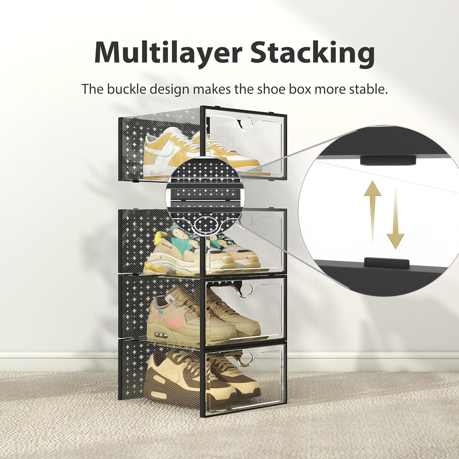 Caja de Almacenamiento de Zapatos Pinkpum XXL 12 Unidades