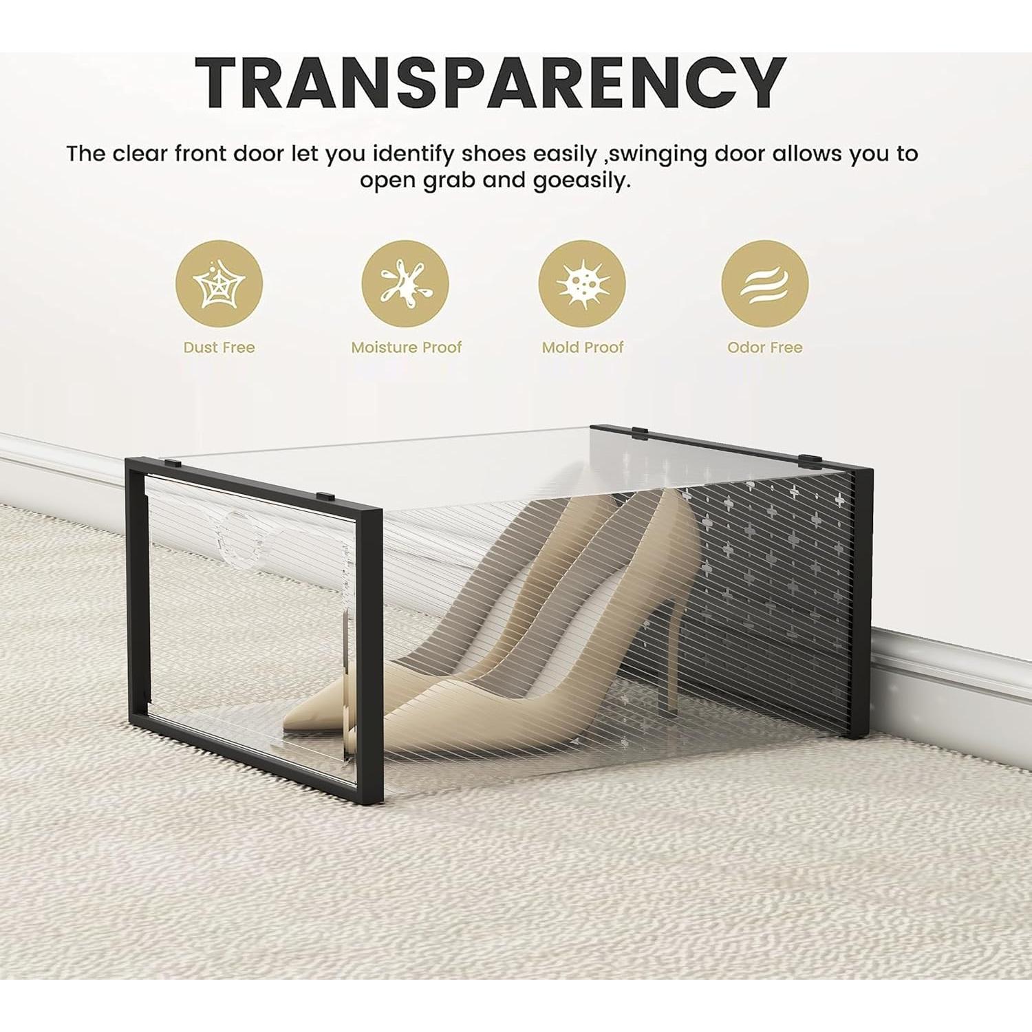 Caja de Almacenamiento de Zapatos Pinkpum XXL 12 Unidades